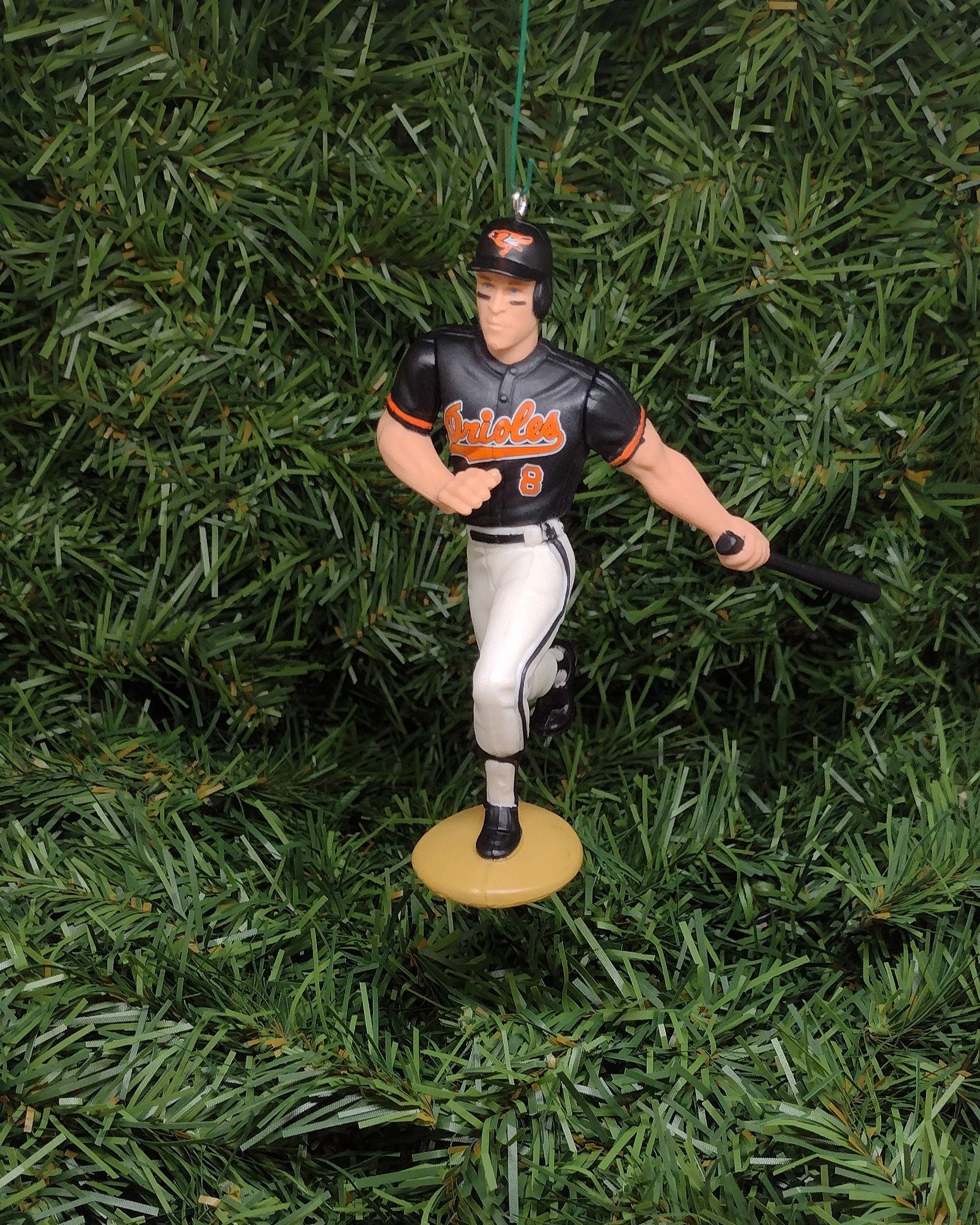 BALTIMORE ORIOLES Ornaments Christmas Gift Idea Cal Ripken Jr-Mike Mussina-Brady Anderson MLB Baseball Figure Unique Xmas Tree Decoration