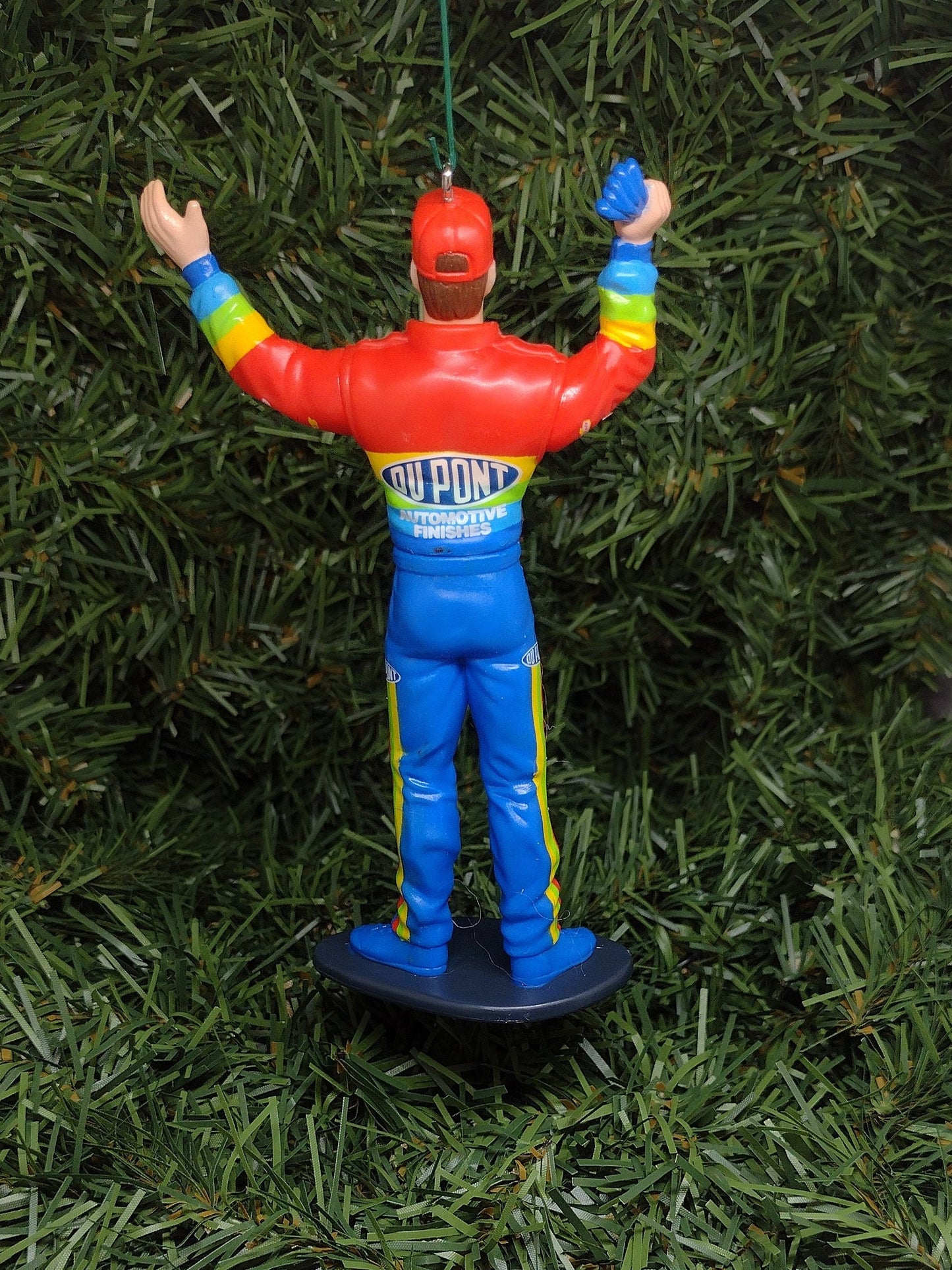 Jeff Gordon NASCAR racing Christmas tree ornament xmas Chevrolet racing Hendrick motorsports figure unique gift idea