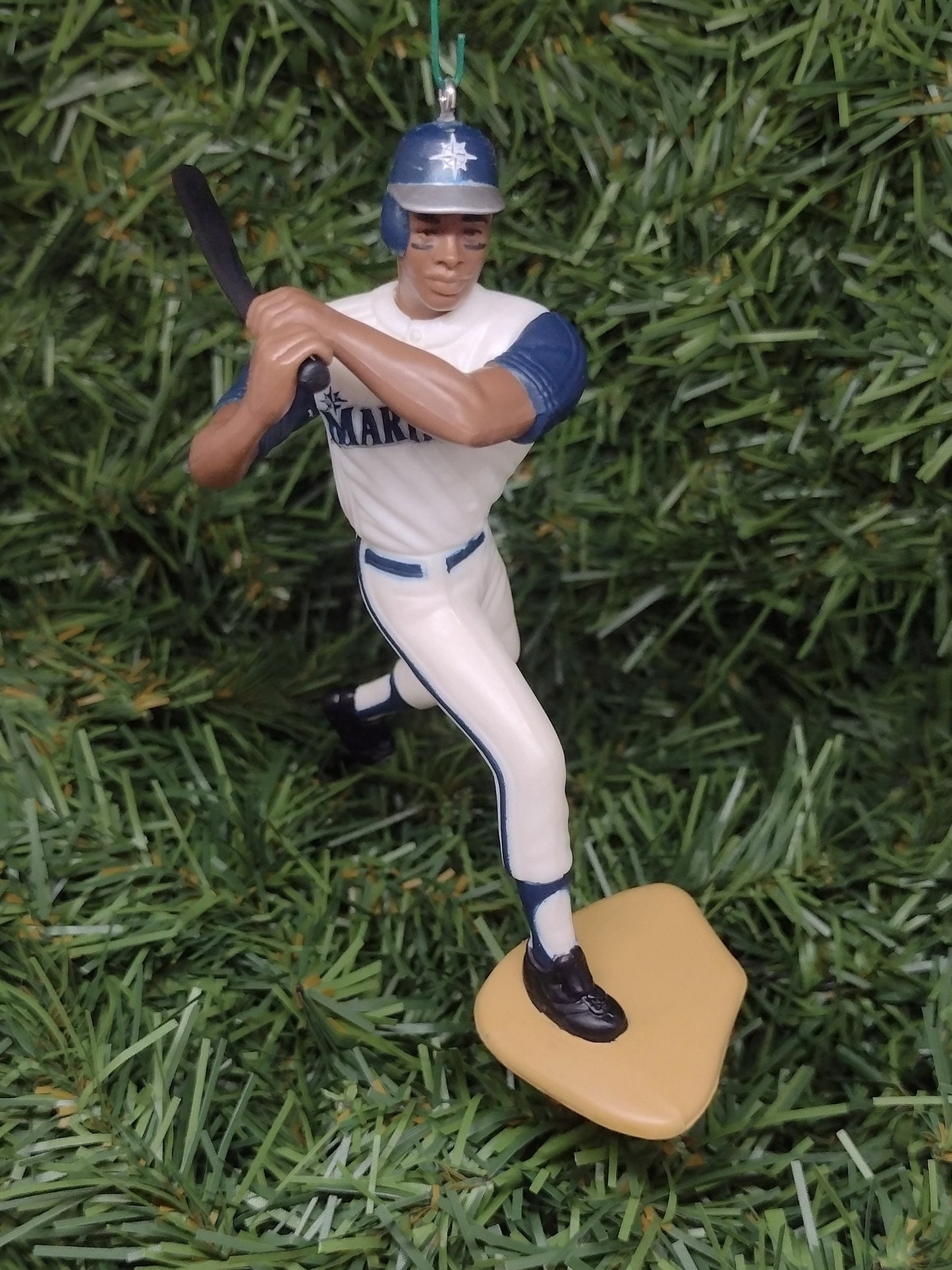 Ken Griffey Jr SEATTLE MARINERS ornament Christmas tree decoration unique Xmas gift idea MLB baseball figure