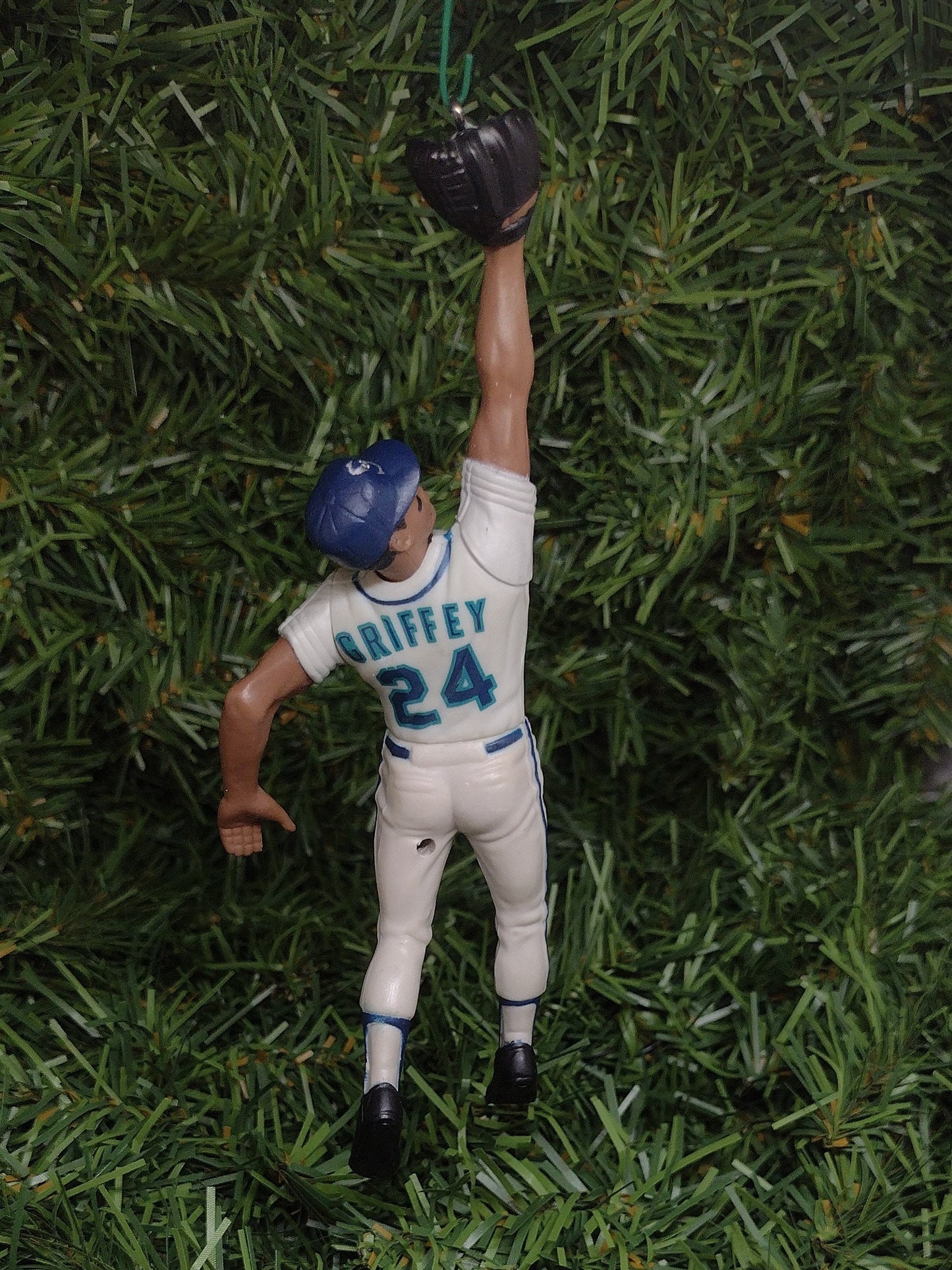 Ken Griffey Jr SEATTLE MARINERS ornament Christmas tree decoration unique Xmas gift idea MLB baseball figure