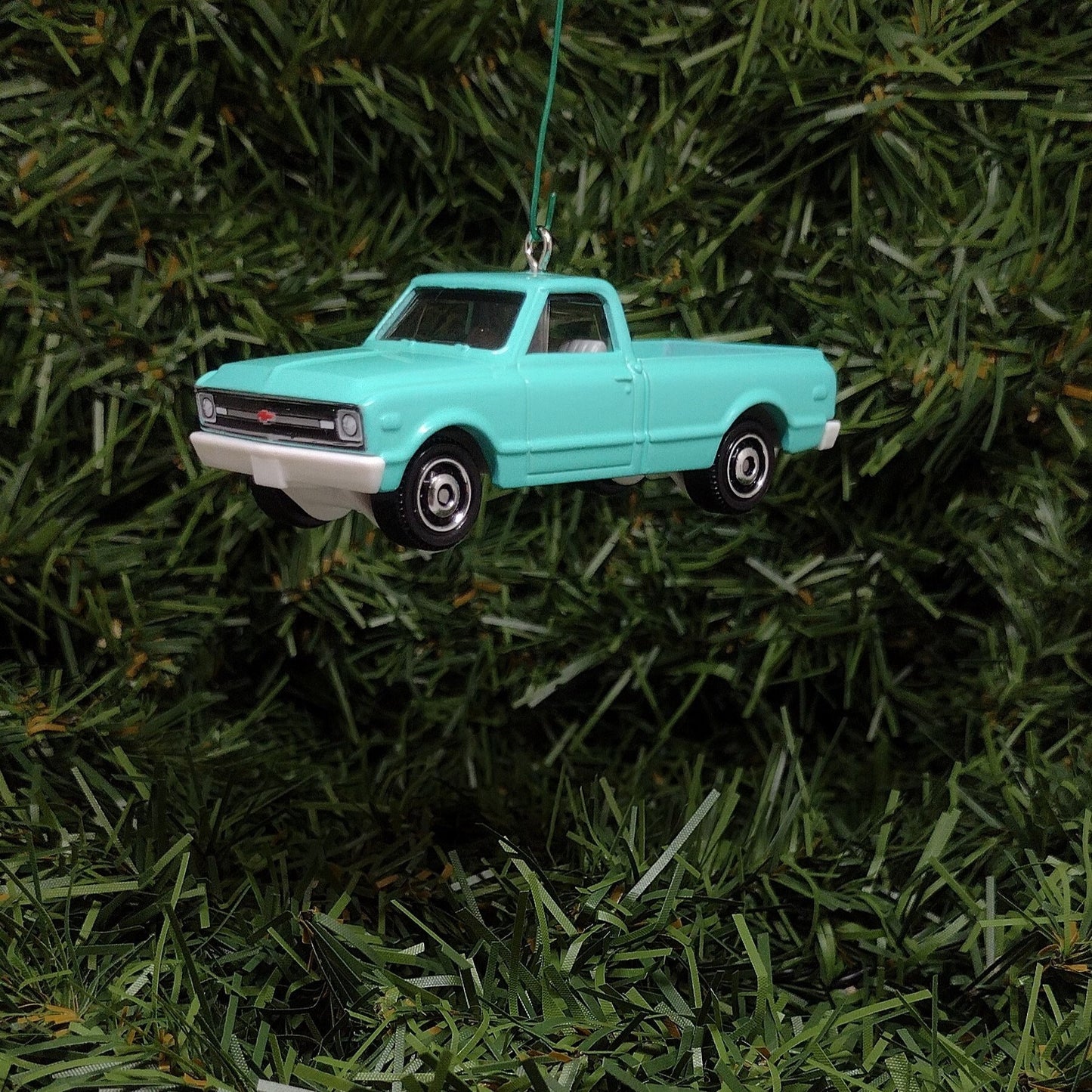 1968 Chevy C10 Truck Ornament Christmas Gift Idea for car enthusiast C-10 Chevrolet Pickup Xmas tree decoration