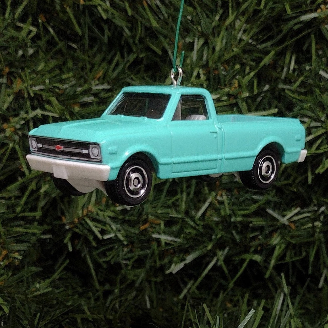 1968 Chevy C10 Truck Ornament Christmas  Gift Idea for car enthusiast C-10 Chevrolet Pickup Xmas tree decoration