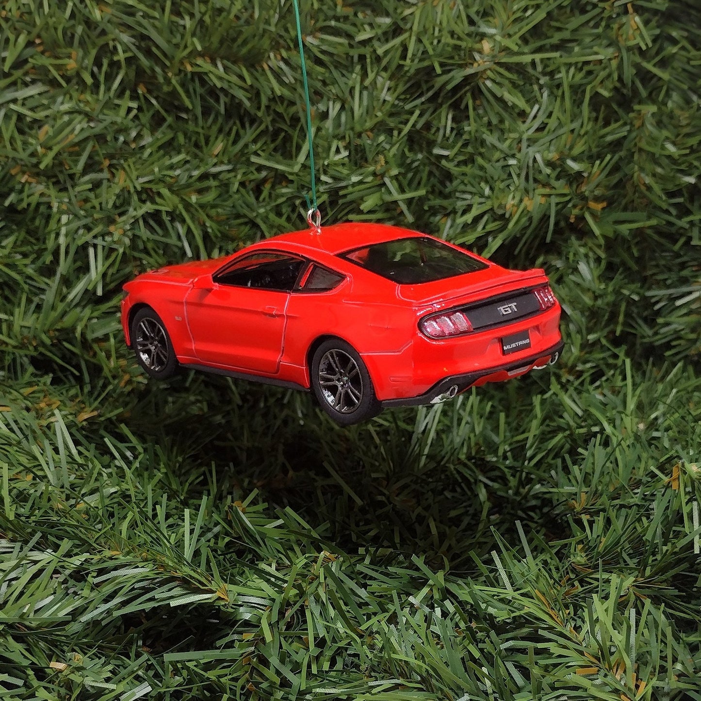 FORD MUSTANG GT 2015 Ornament Christmas tree decoration unique gift idea 5 inch Red 2014 2016 2017