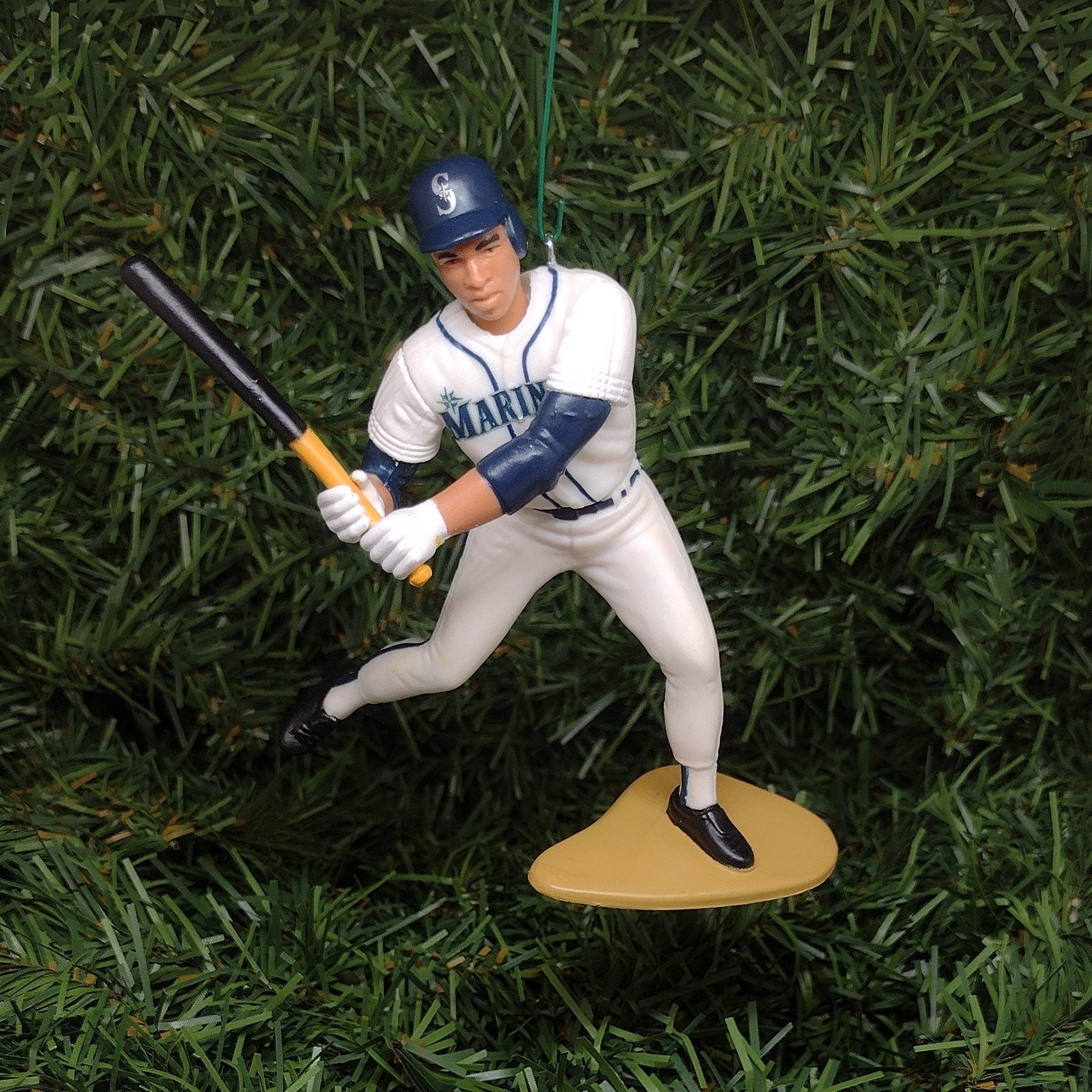 SEATTLE MARINERS ornament Christmas tree decoration Alex Rodriguez unique Xmas gift idea MLB baseball figure