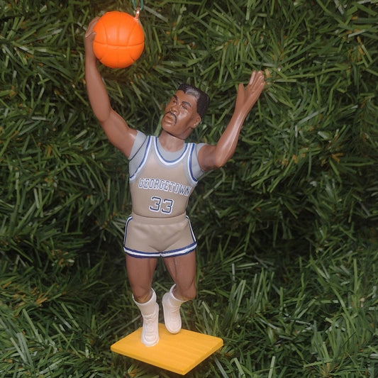 Patrick Ewing GEORGETOWN HOYAS Christmas Ornament NCAA Basketball Figure Unique Gift