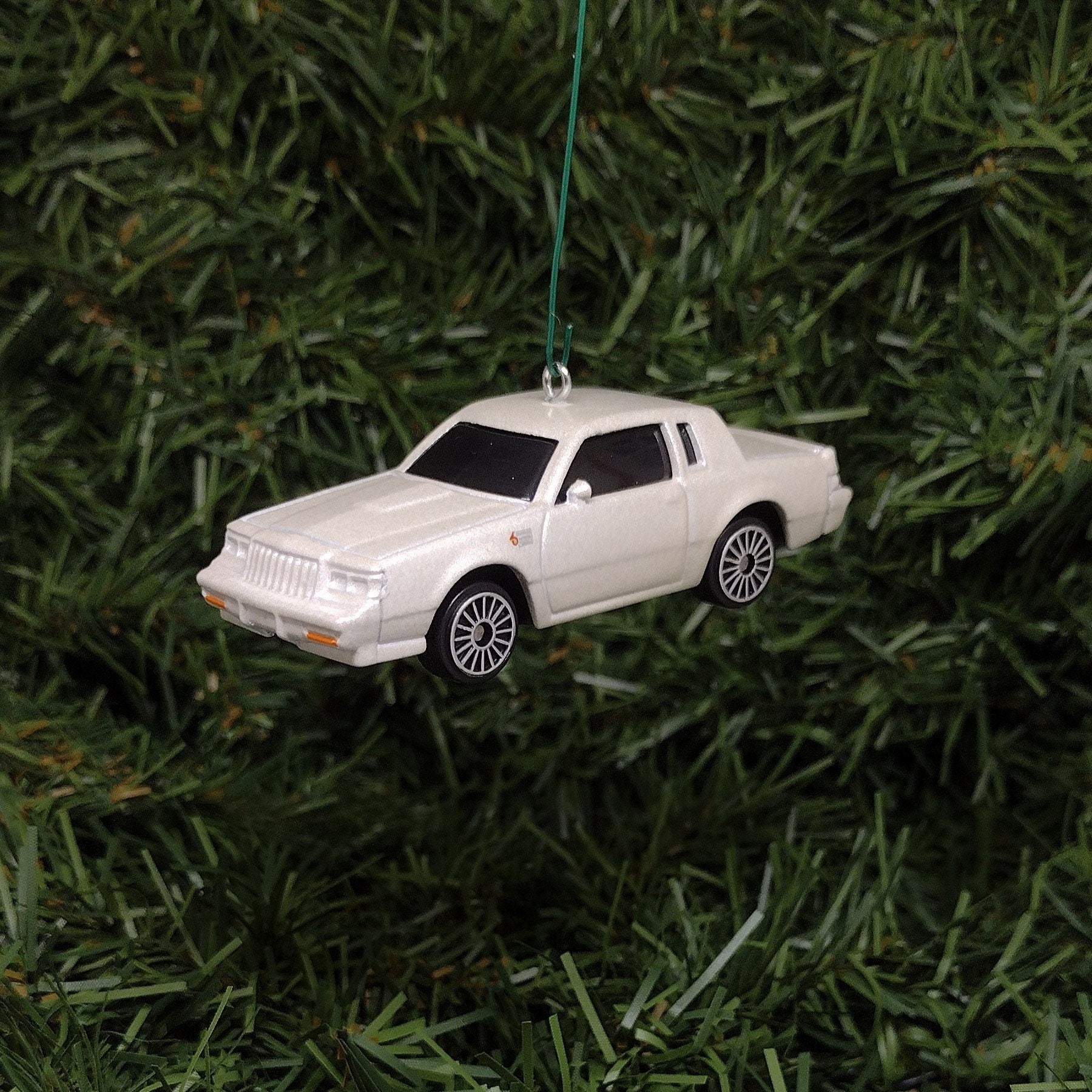 Buick Grand National 1987 Christmas tree ornament fun automotive gift for car enthusiast /man cave tree unique xmas idea