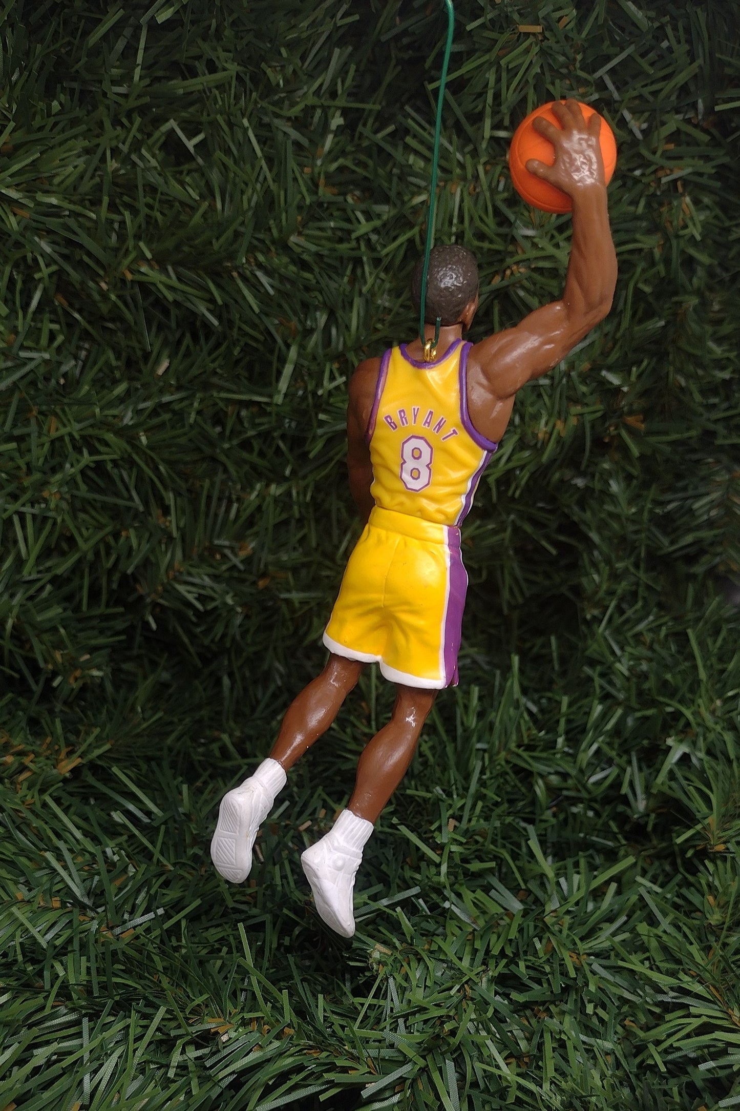 Kobe Bryant LOS ANGELES LAKERS ornament Christmas tree decoration unique Xmas gift idea nba basketball figure