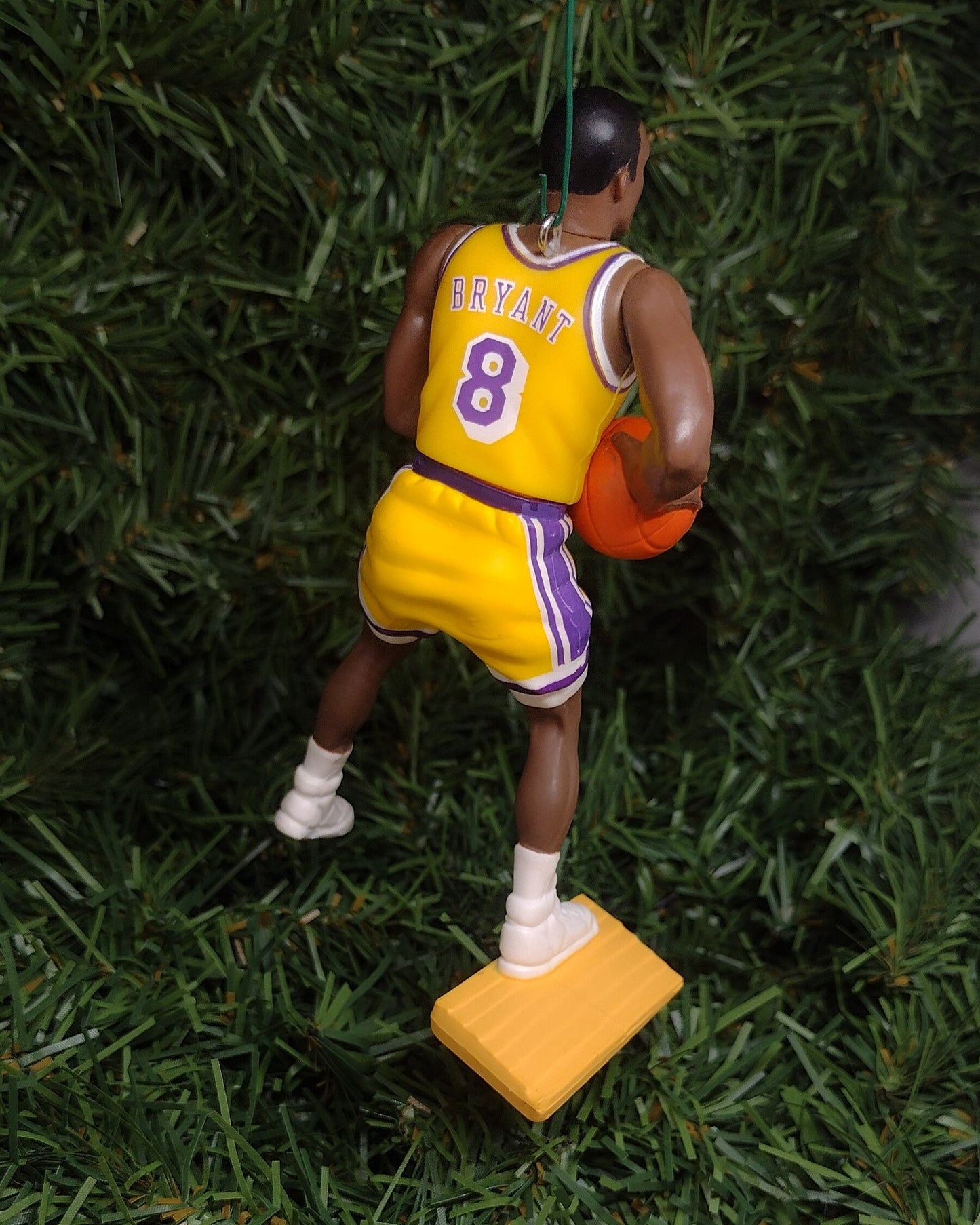 Kobe Bryant LOS ANGELES LAKERS ornament Christmas tree decoration unique Xmas gift idea nba basketball figure