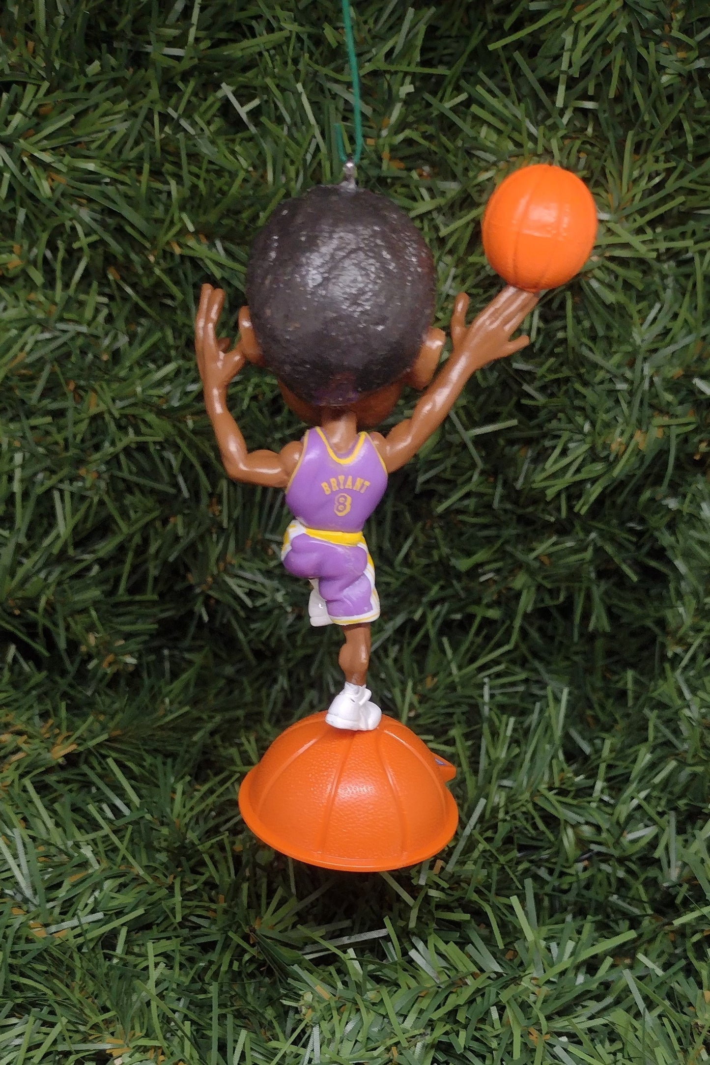 Kobe Bryant LOS ANGELES LAKERS ornament Christmas tree decoration unique Xmas gift idea nba basketball figure