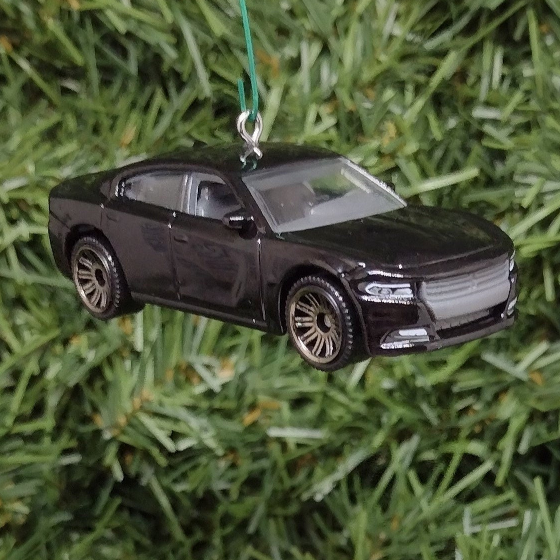 DODGE CHARGER Ornament 2018 Christmas Tree Decoration Unique Gift Idea black 2015 - 2023