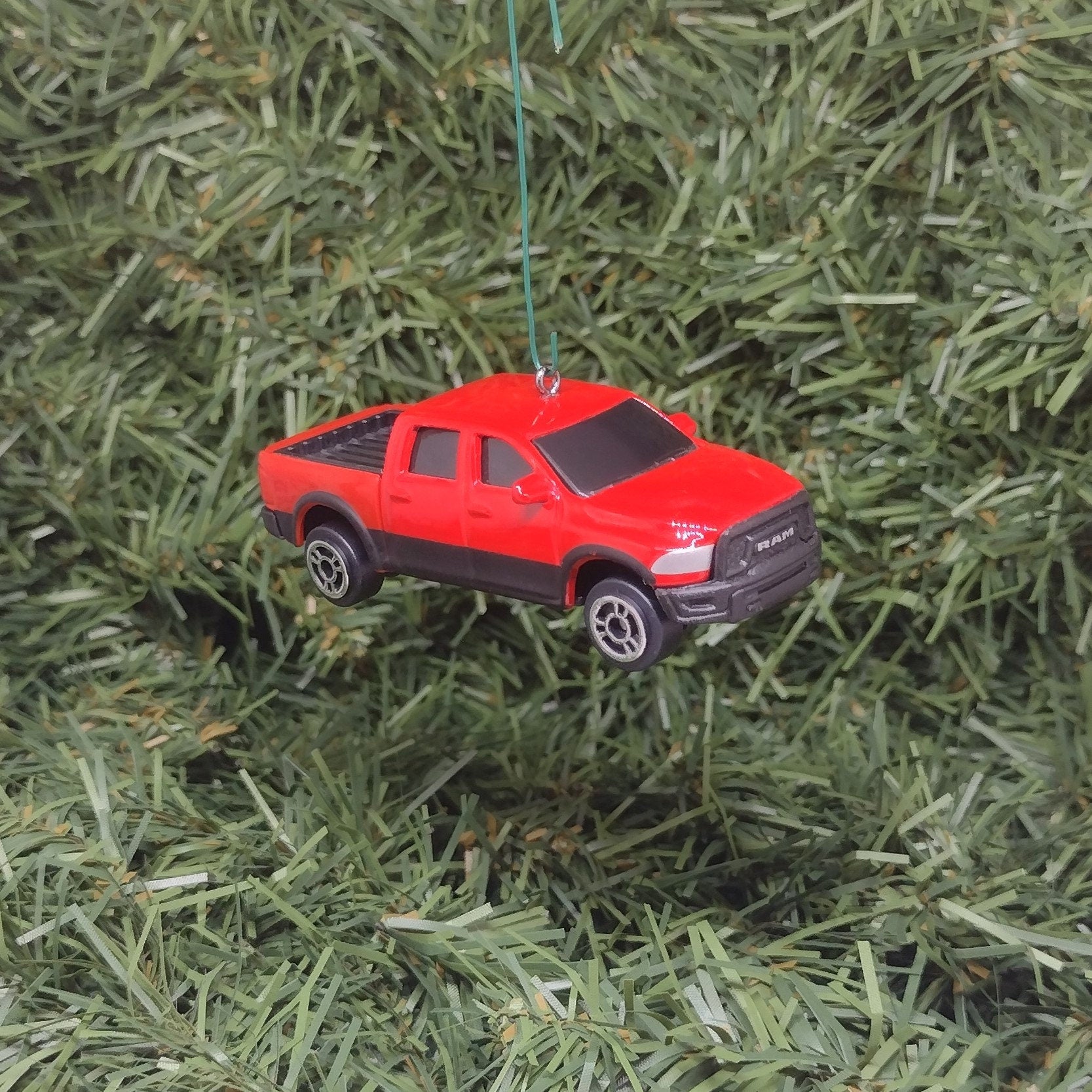 Dodge Ram 1500 Ornament Christmas Gift Idea or Unique Xmas Tree Decoration Rebel Pickup Truck