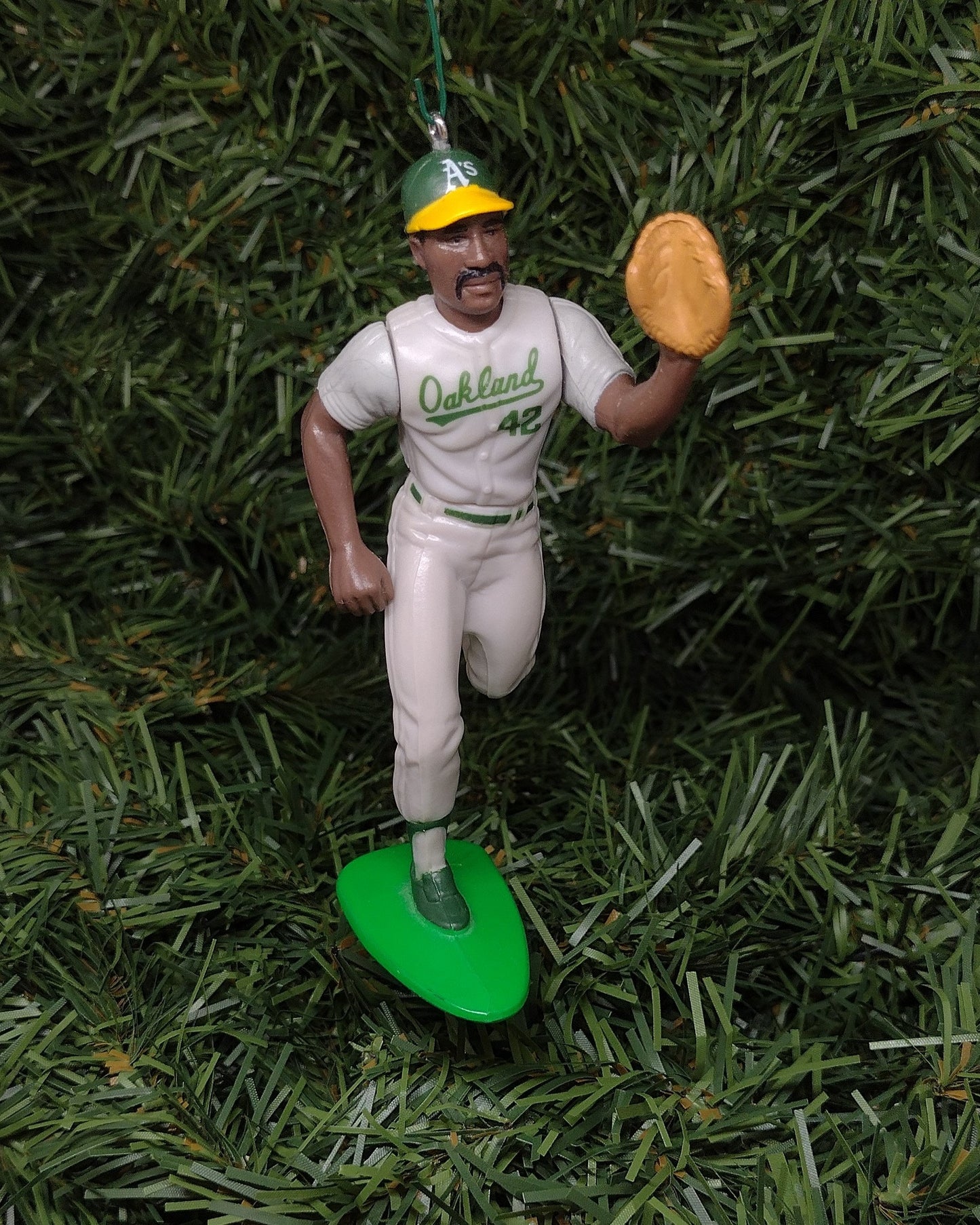 OAKLAND ATHLETICS A's Christmas ornament Dave Henderson/Stewart/Parker/Carney Lansford/ MLB baseball figure unique gift idea