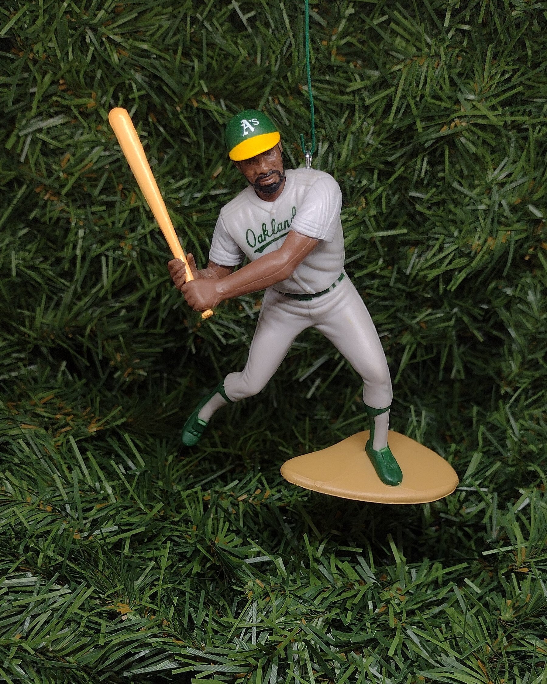 OAKLAND ATHLETICS A's Christmas ornament Dave Henderson/Stewart/Parker/Carney Lansford/ MLB baseball figure unique gift idea