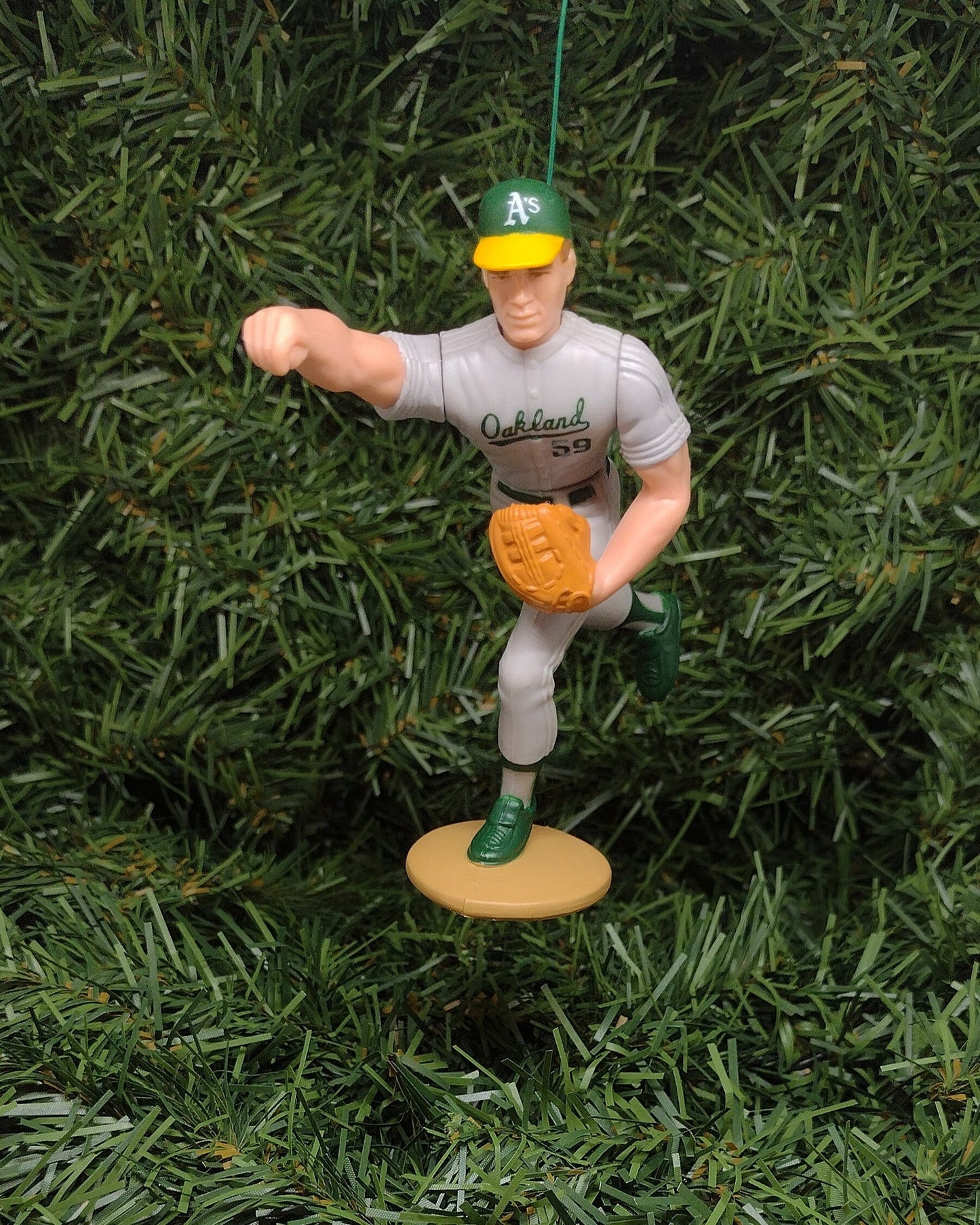 OAKLAND ATHLETICS A's Christmas ornament Dave Henderson/Stewart/Parker/Carney Lansford/ MLB baseball figure unique gift idea