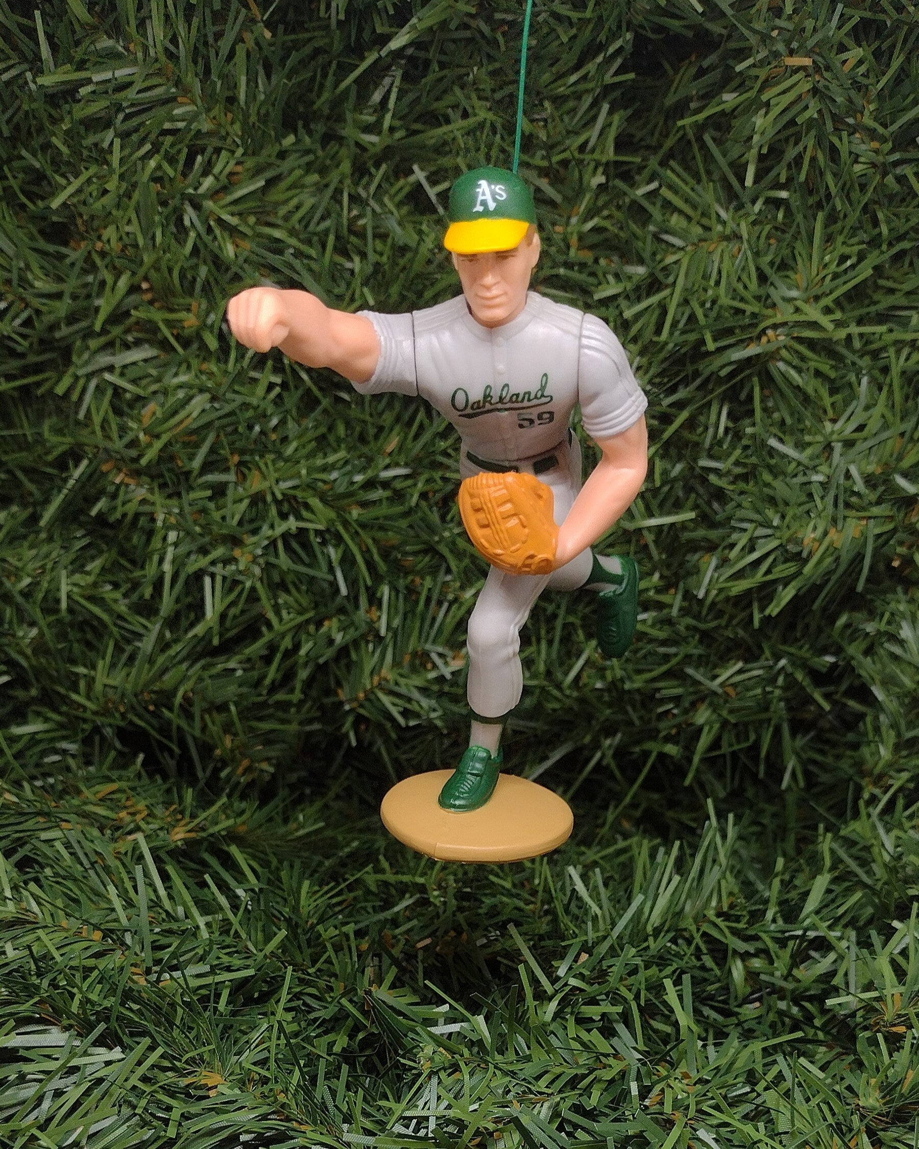 OAKLAND ATHLETICS A's Christmas ornament Dave Henderson/Stewart/Parker/Carney Lansford/ MLB baseball figure unique gift idea