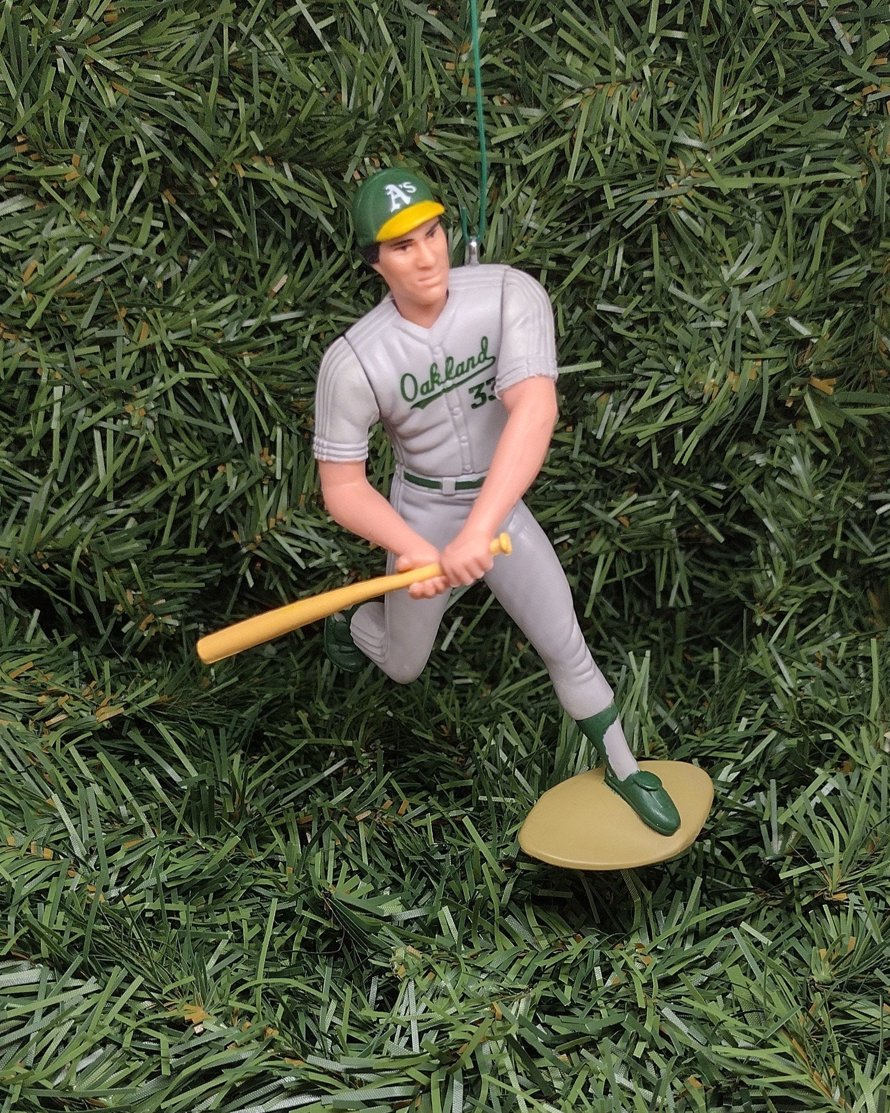 Jose Canseco OAKLAND ATHLETICS A's Ornament Christmas Tree Decoration MLB baseball figure unique Xmas gift idea