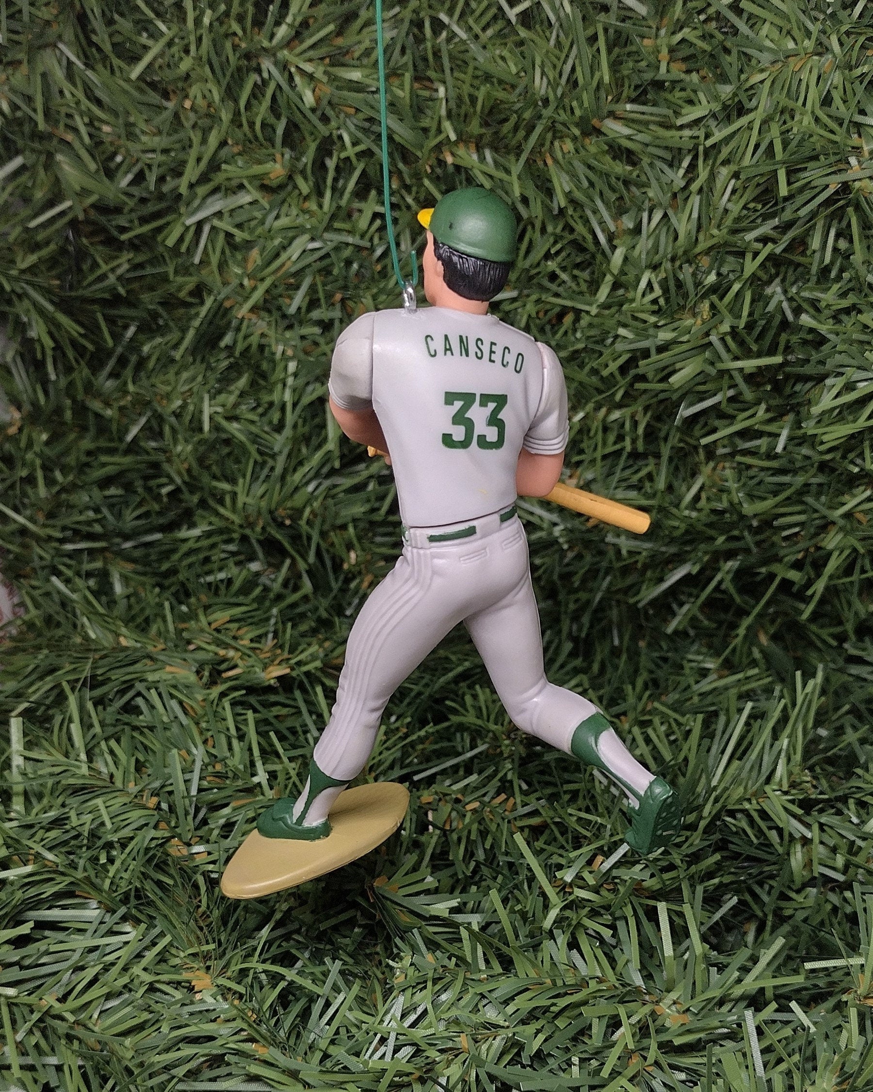 Jose Canseco OAKLAND ATHLETICS A's Ornament Christmas Tree Decoration MLB baseball figure unique Xmas gift idea