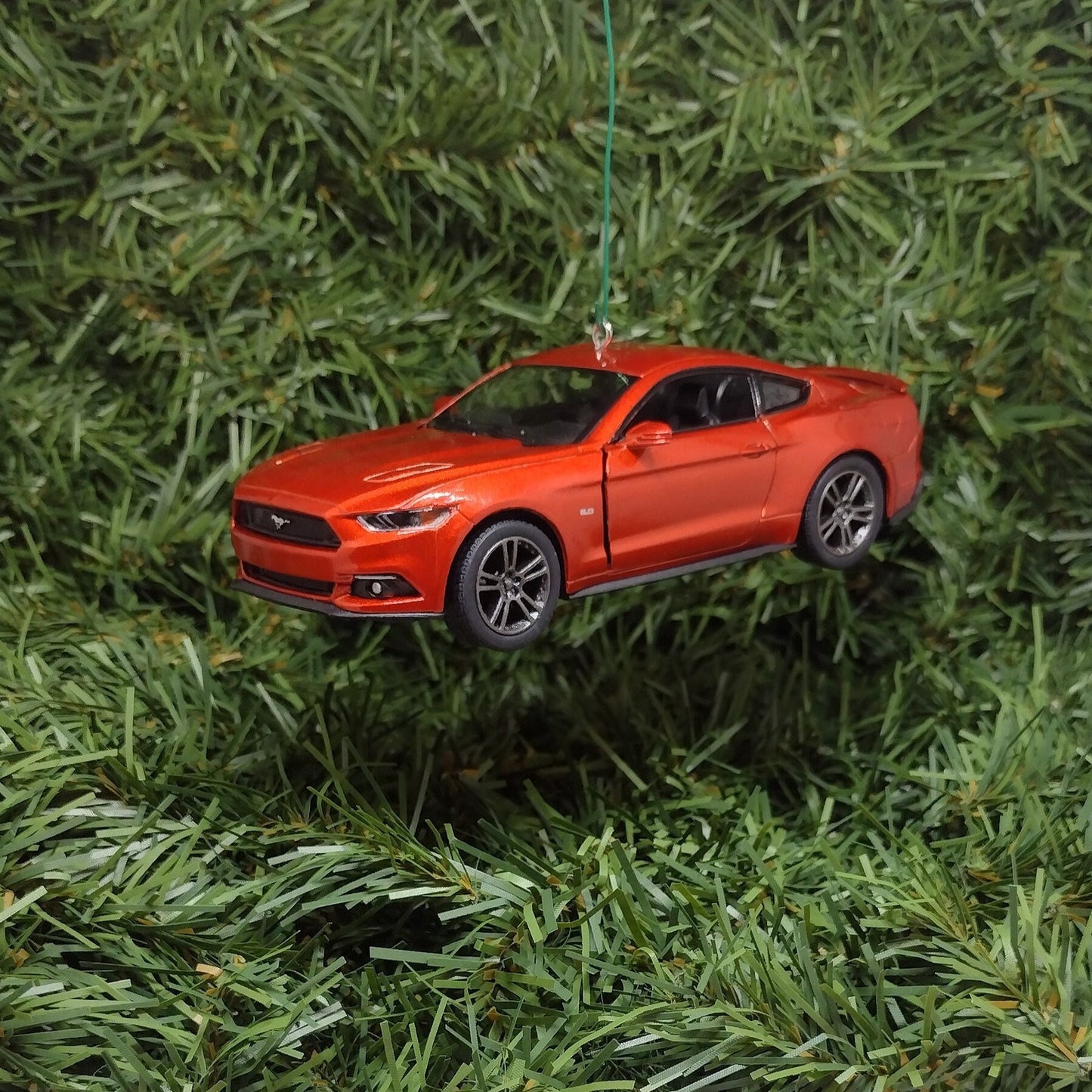 FORD MUSTANG GT 2015 Ornament Christmas tree decoration unique gift idea 5 inch Burnt Orange 2014 2016 2017