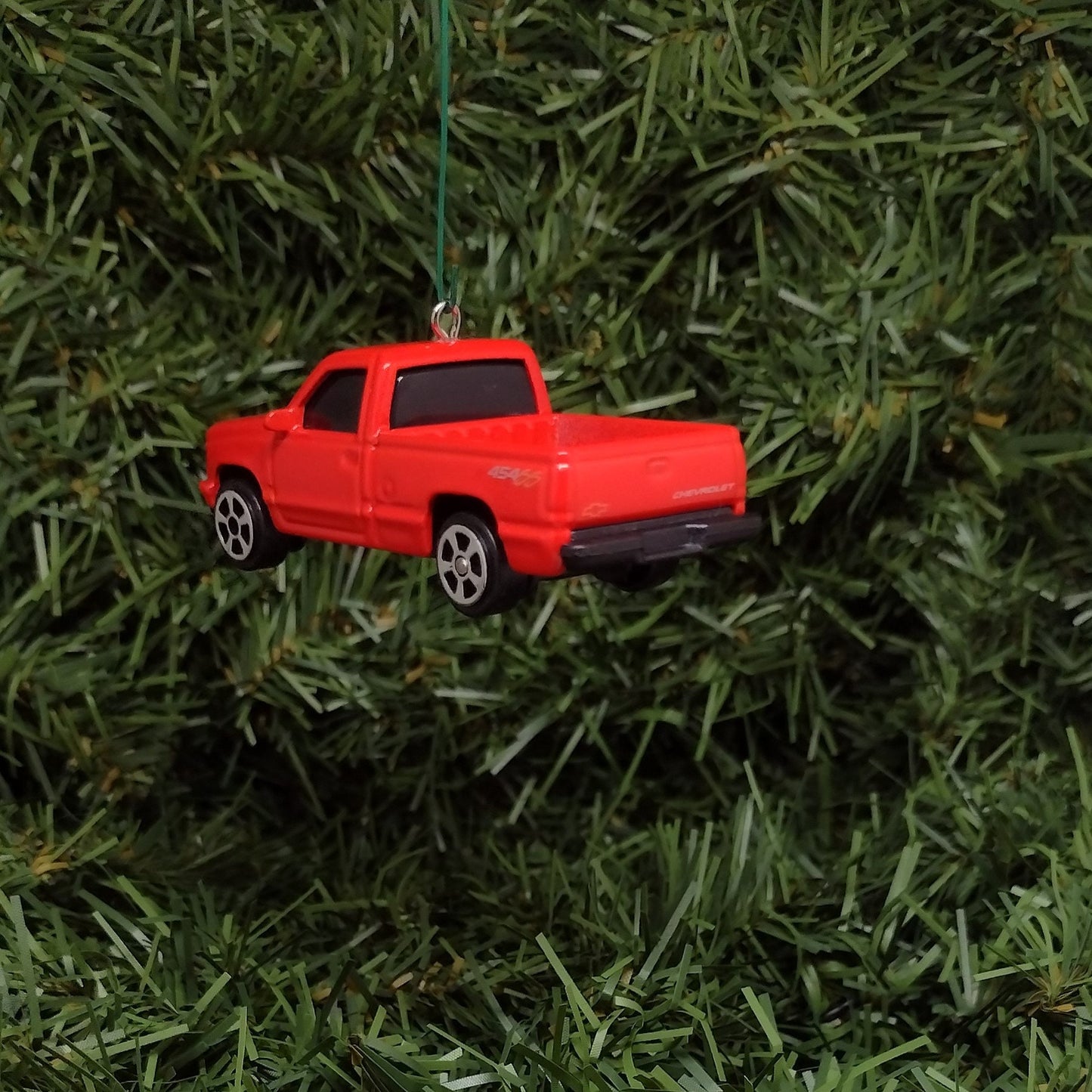 Chevy Silverado 454 SS Ornament Christmas tree decoration 1990 - 1993 Chevrolet Pickup Truck Unique Xmas Gift Idea