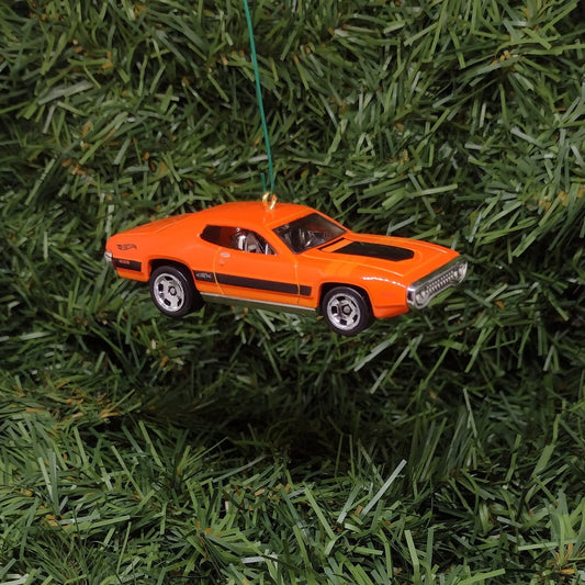 1971 Plymouth GTX Ornament Mopar Christmas tree decoration fun automotive gift for car enthusiast