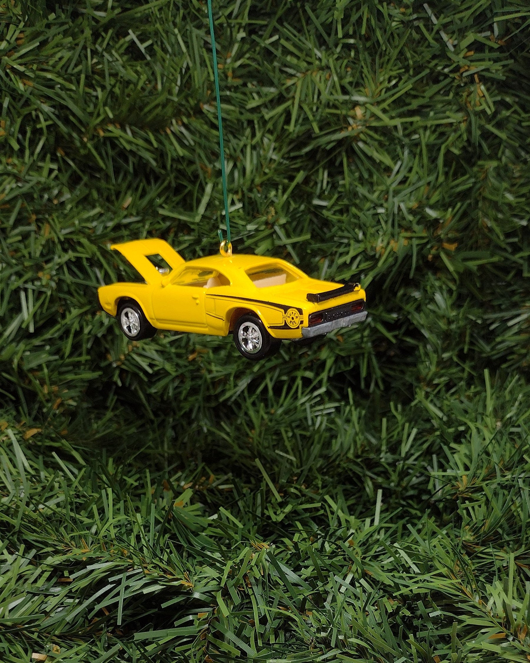 Dodge Super Bee Ornament 1970 Mopar Christmas tree decoration fun automotive gift for car enthusiast or man cave tree