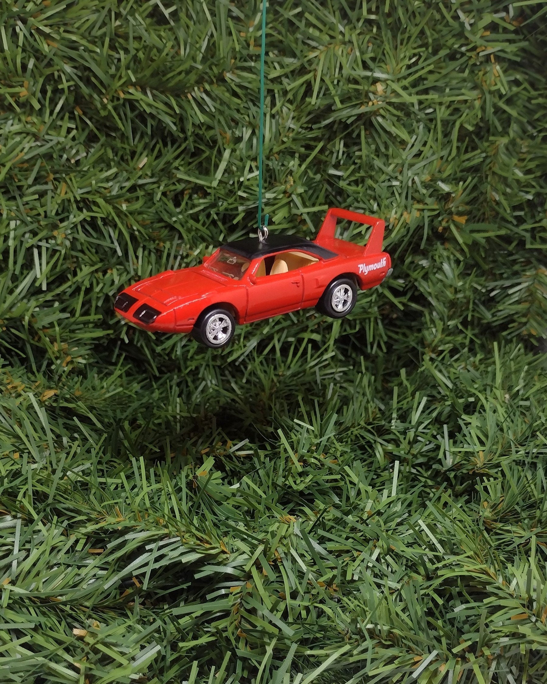 Plymouth Superbird Ornament 1970 Mopar Christmas Tree Decoration Unique Gift Idea Red