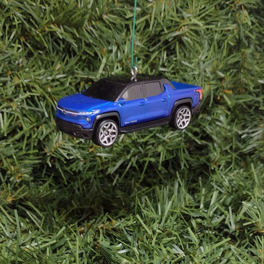 2024 CHEVY SILVERADO Ornament Christmas Gift Idea ev rst Chevrolet Pickup Truck Xmas tree decoration