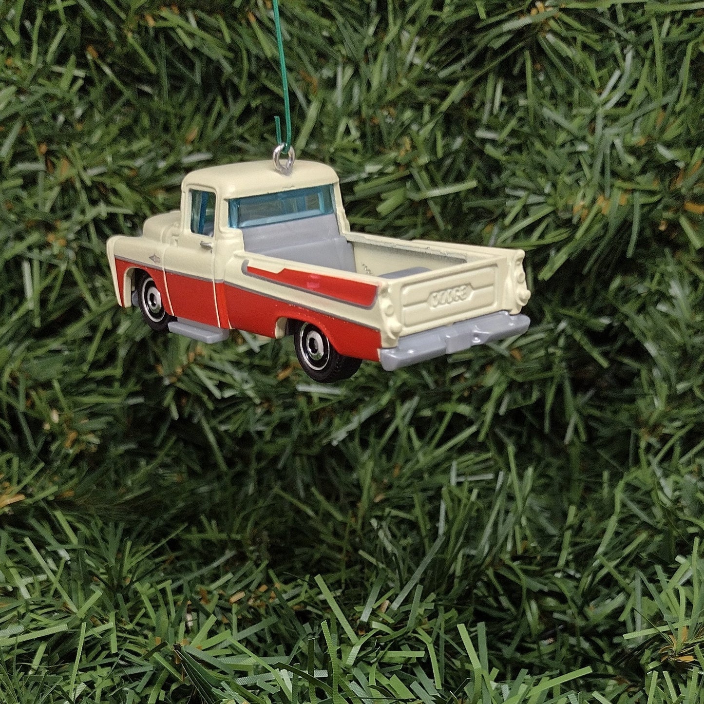 1957 DODGE SWEPTSIDE Ornament Christmas Gift Idea Unique Xmas Tree Decoration 1958 D100 Pickup Truck