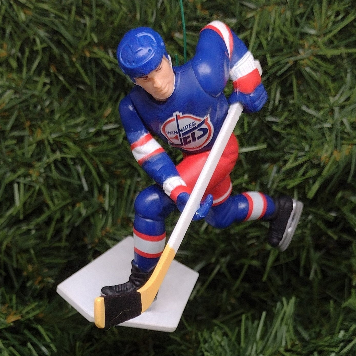 Teemu Selanne WINNIPEG JETS ornament Christmas gift idea unique Xmas tree decoration nhl hockey figure