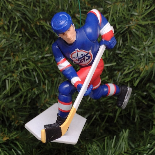 Teemu Selanne WINNIPEG JETS NHL Ornament Christmas Gift Xmas Decoration Hockey Figure