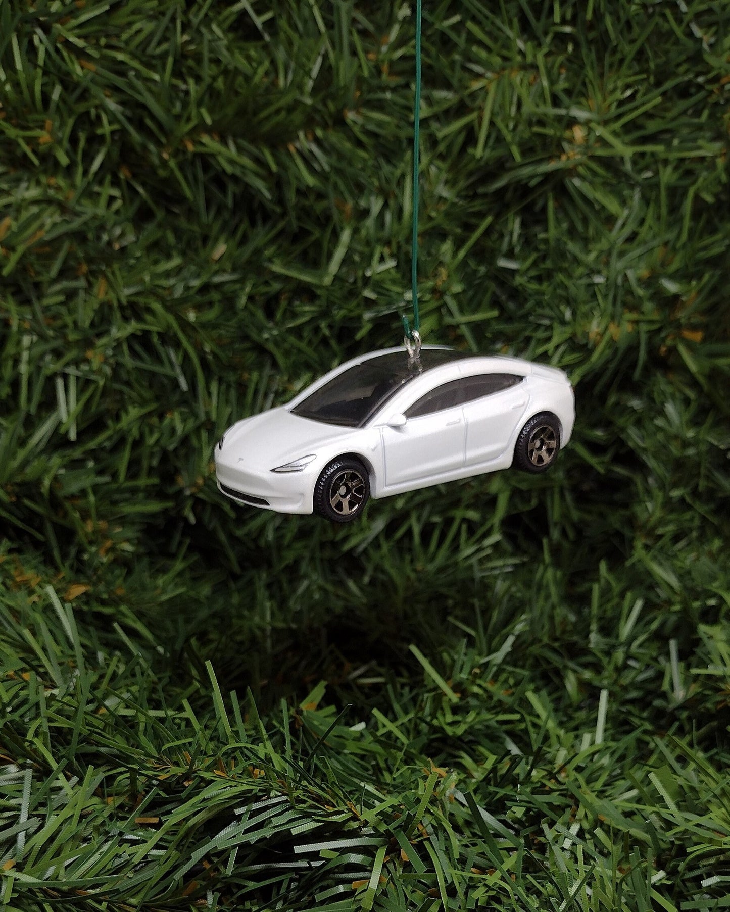 Tesla Model 3 Ornament Christmas Gift Unique Car Xmas Tree Decoration Elon Musk EV