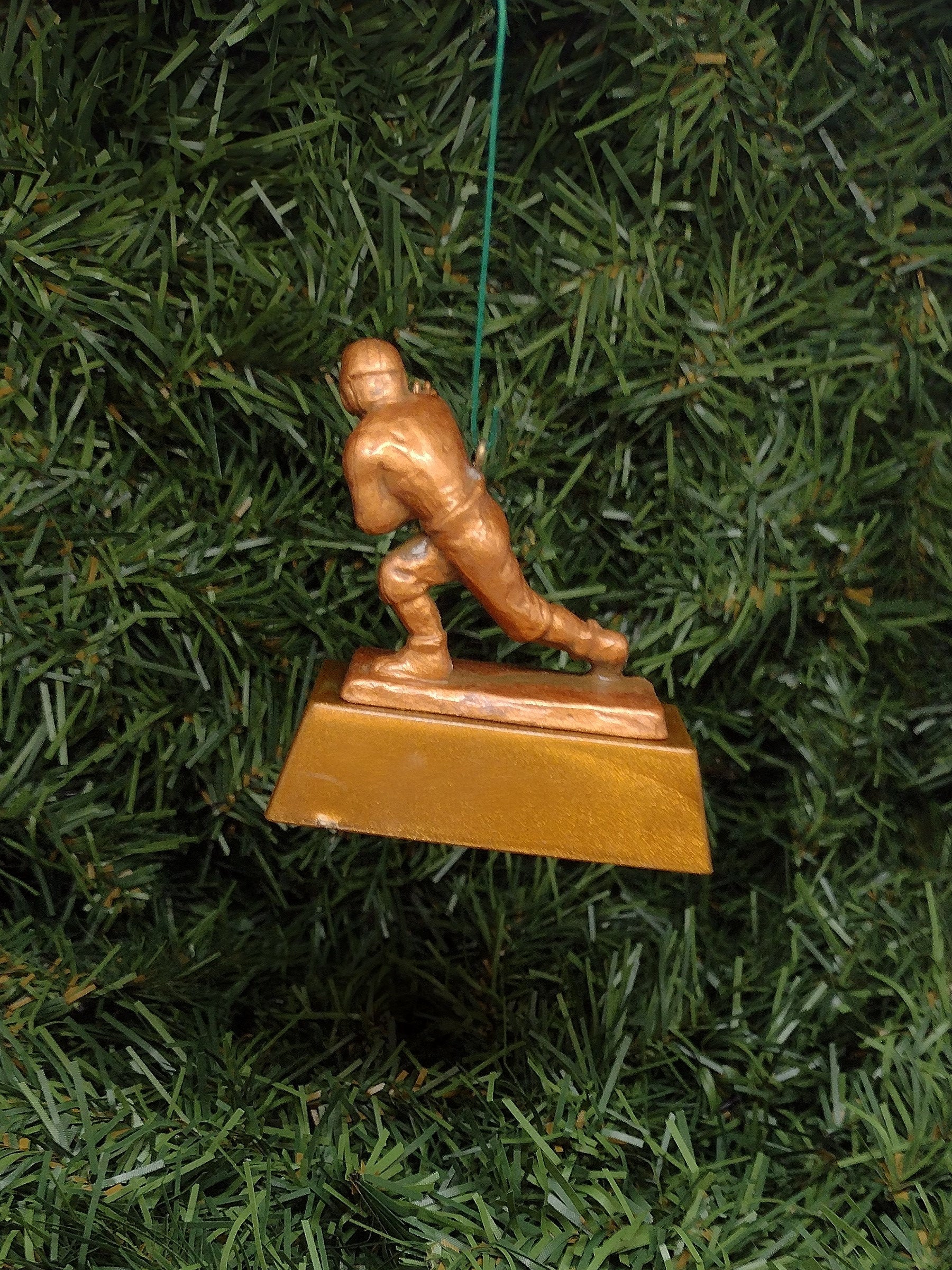 Danny Wuerffel Florida Gators Christmas tree ornament mini Heisman Trophy xmas ncaa football figure unique gift idea