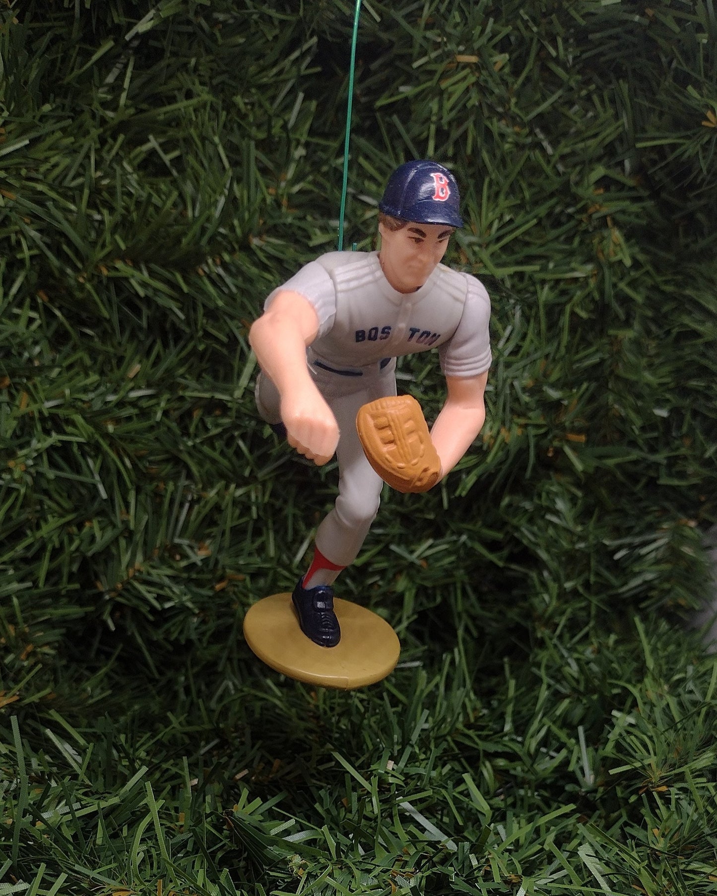 Roger Clemens BOSTON RED SOX ornament Christmas tree decoration Unique Xmas gift idea mlb baseball figure