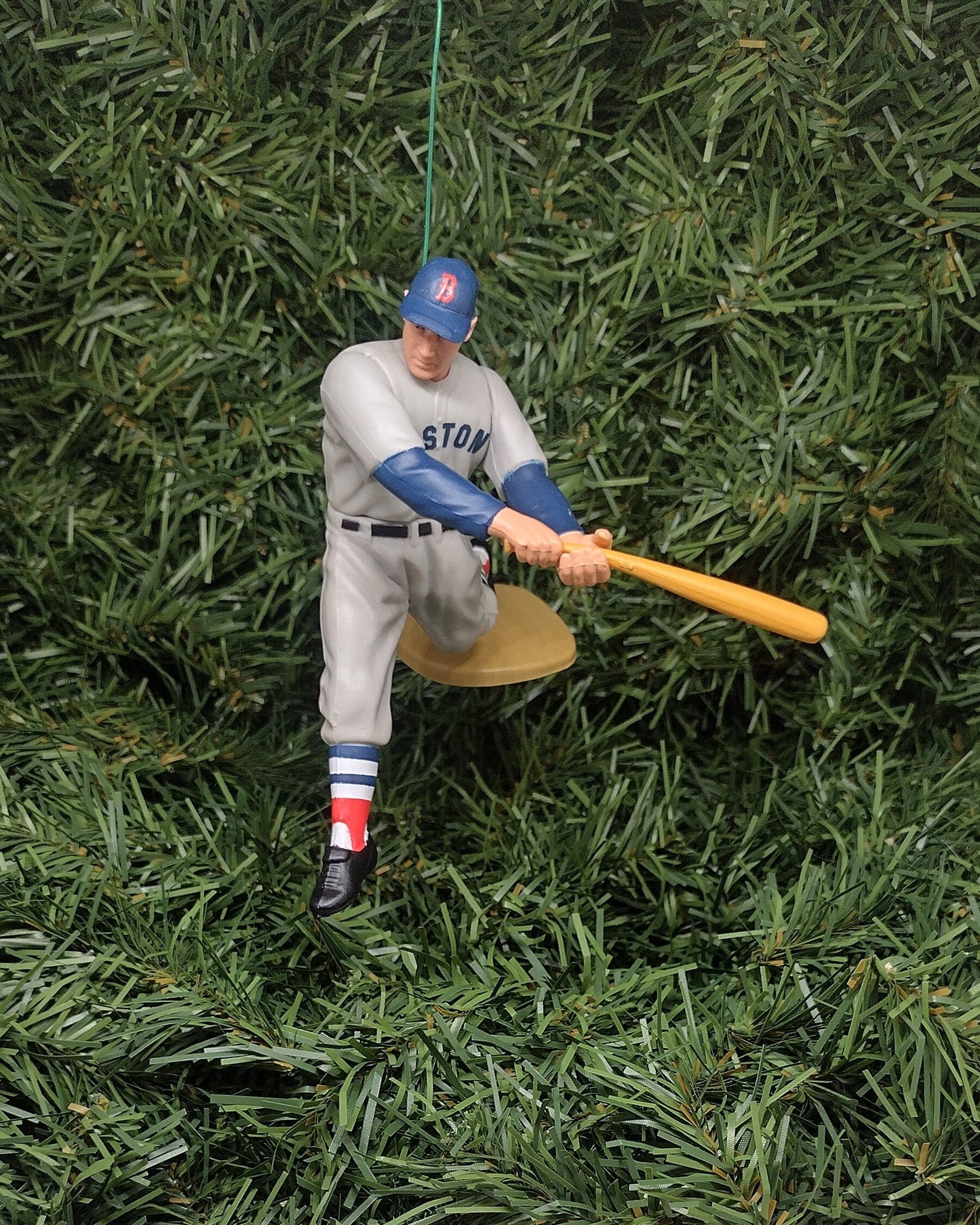 Ted Williams BOSTON RED SOX ornament Christmas tree decoration unique Xmas gift idea mlb baseball figure