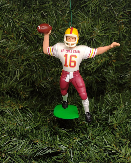 Jake Plummer ARIZONA STATE Sun Devils Ornament Christmas gift idea NCAA football figure unique Xmas tree decoration