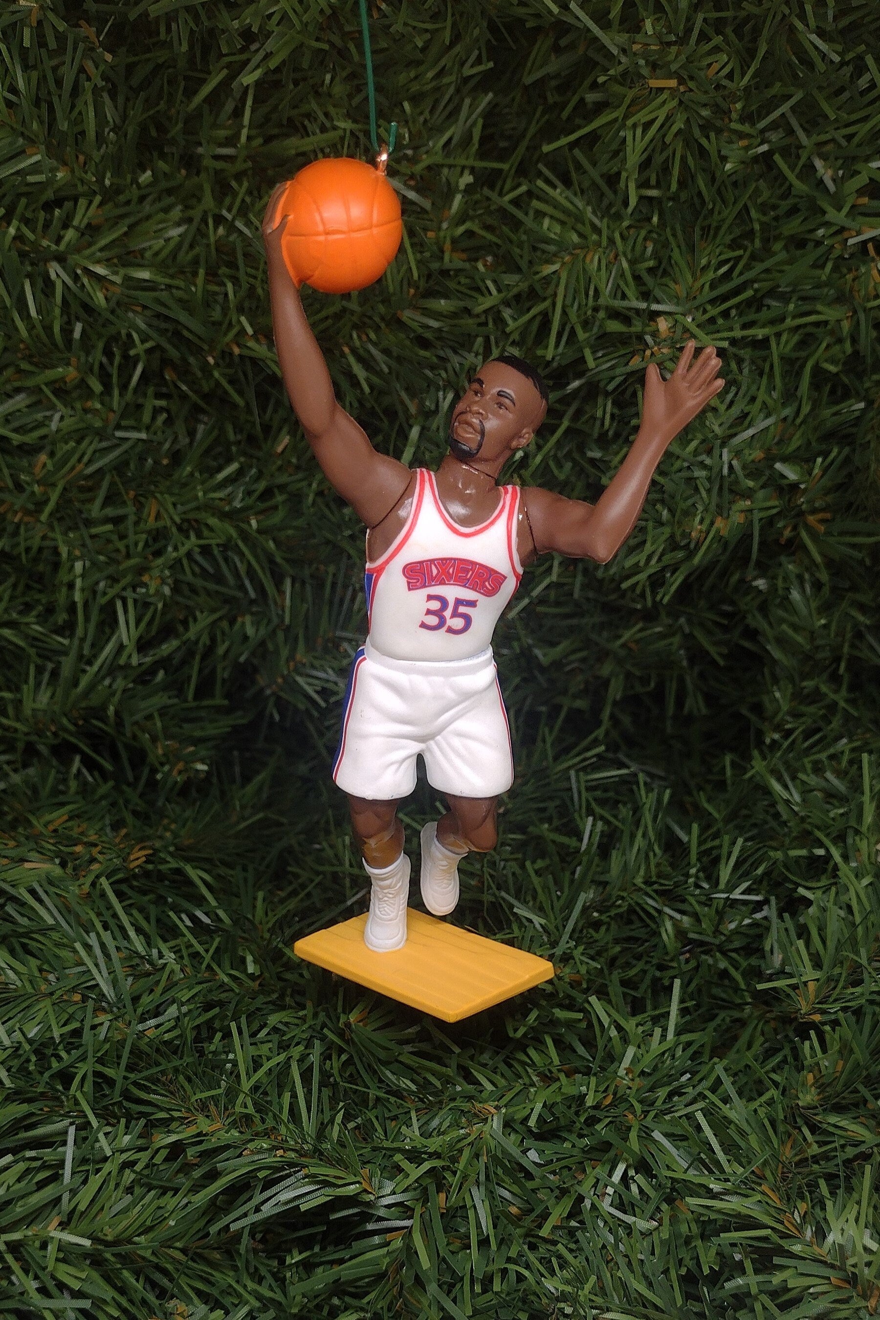 PHILADELPHIA 76ERS Christmas Ornaments Charles Barkley/Allen Iverson/Joel Embiid Xmas Sixers NBA basketball Unique Gift Idea