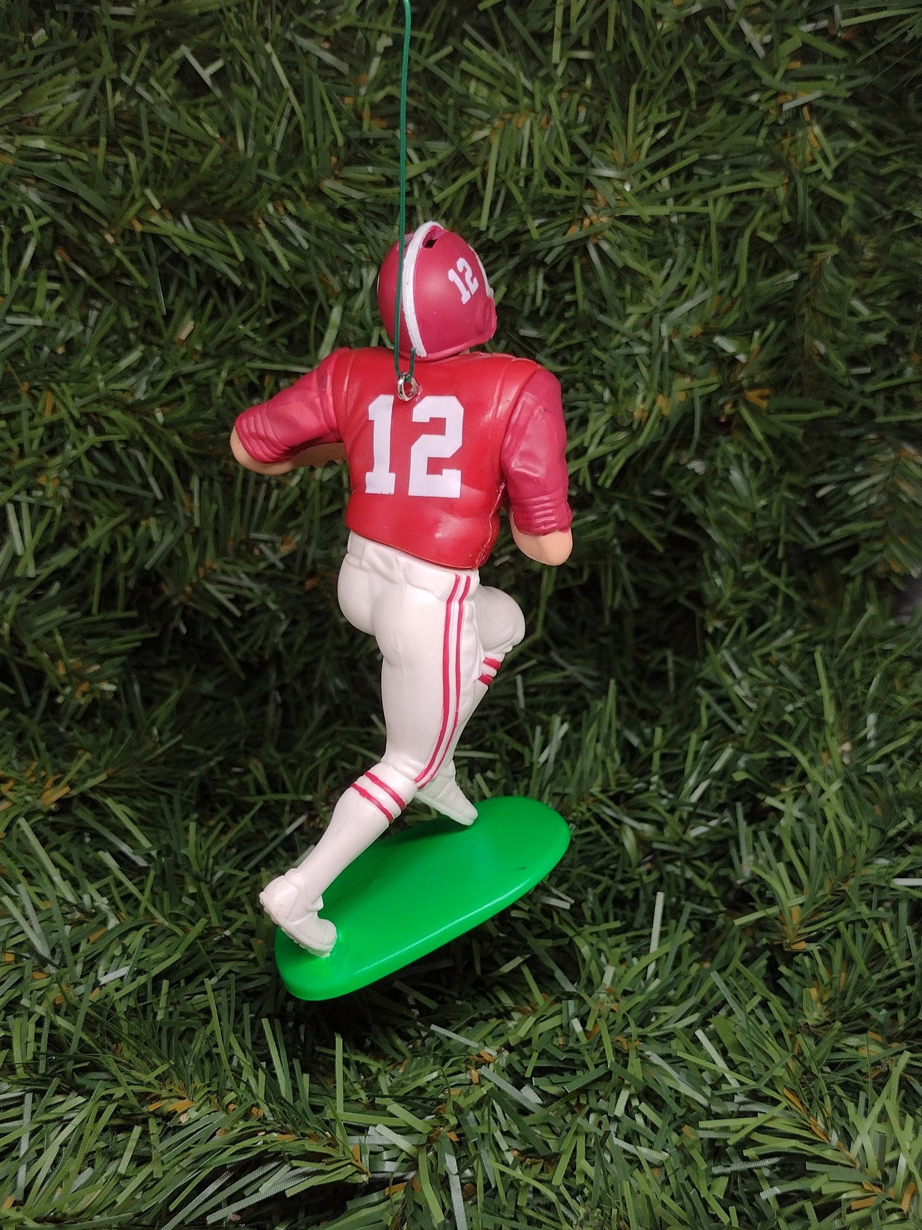 Joe Namath ALABAMA CRIMSON TIDE ornament Christmas gift idea ncaa football figure xmas tree decoration