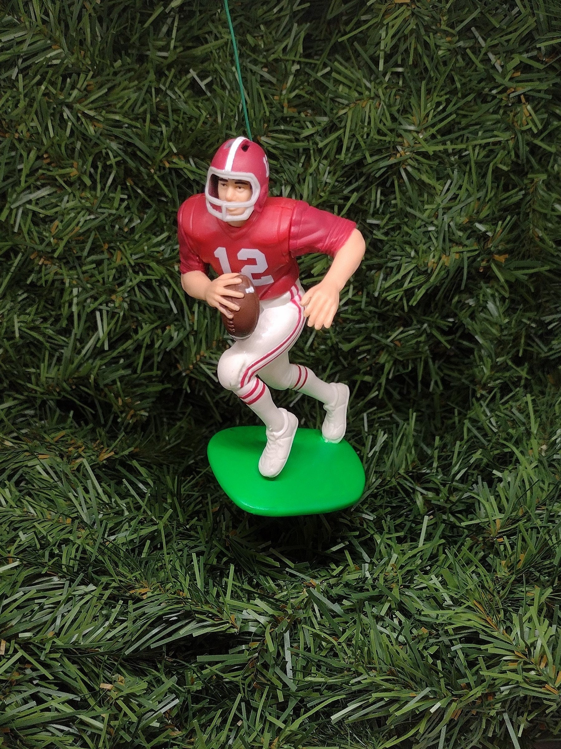 Joe Namath ALABAMA CRIMSON TIDE ornament Christmas gift idea ncaa football figure xmas tree decoration