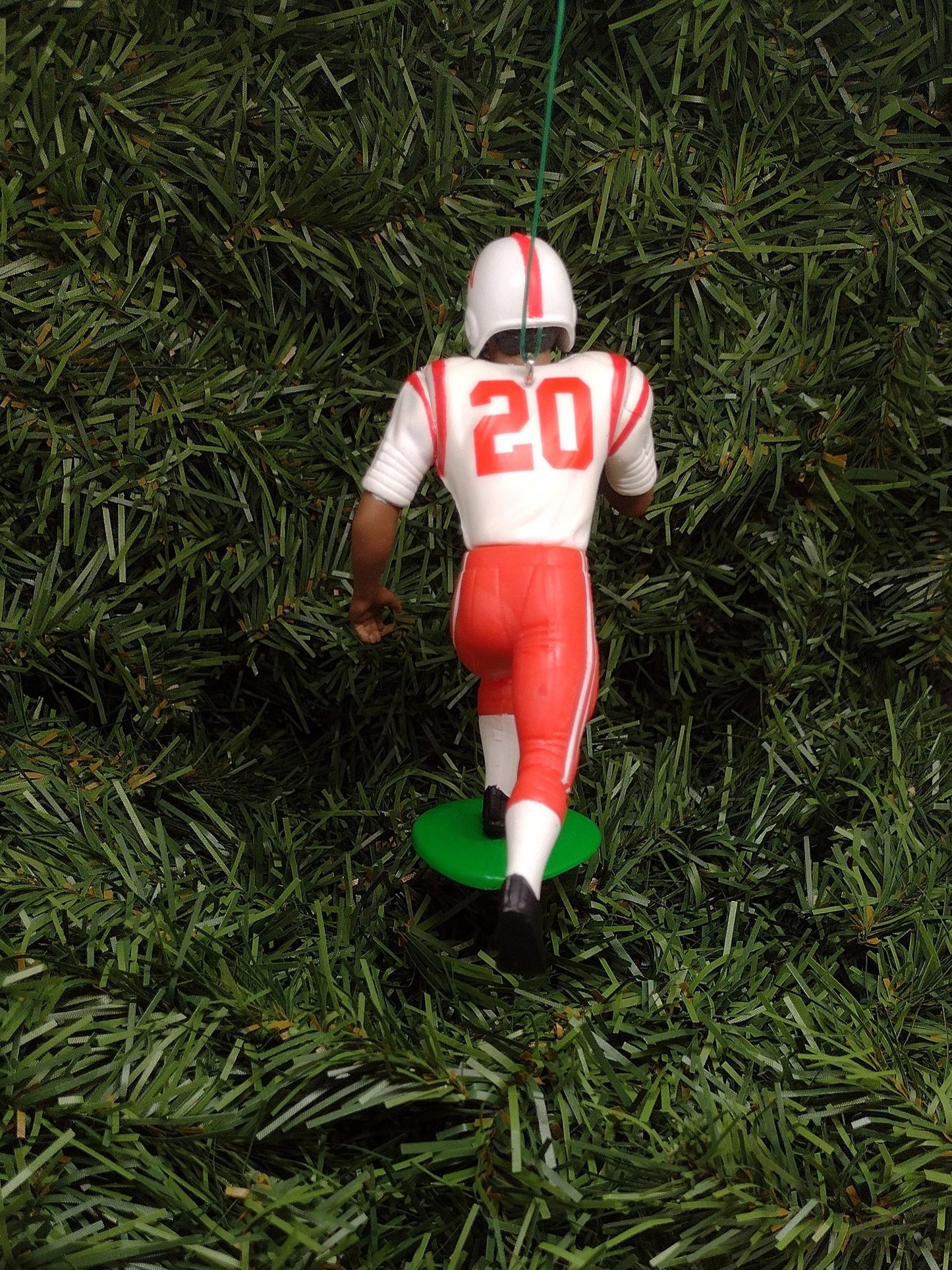 Johnny Rodgers NEBRASKA CORNHUSKERS Ornament Christmas gift idea Huskers heisman trophy winner unique xmas tree decoration