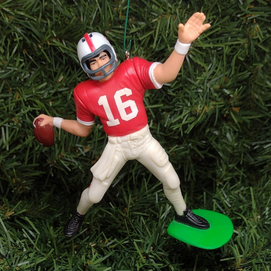 Jim Plunkett STANFORD CARDINAL Ornament Christmas Gift NCAA Football Figure