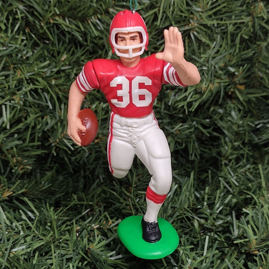 Steve Owens OKLAHOMA SOONERS ornament Christmas gift idea NCAA football figure heisman winner xmas tree