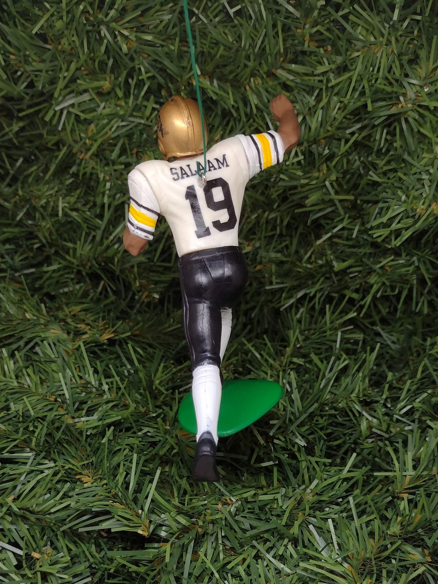 Rashaan Salaam COLORADO BUFFALOES Ornament Christmas gift idea NCAA football figure heisman trophy winner