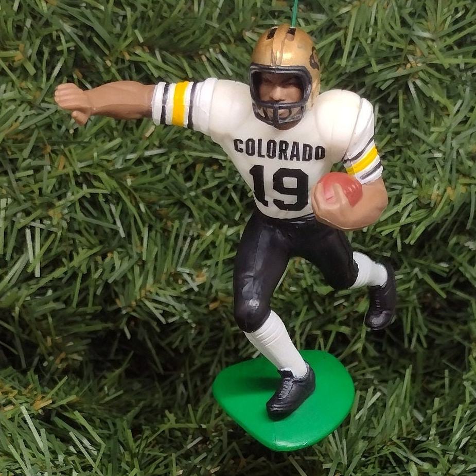 Rashaan Salaam COLORADO BUFFALOES Ornament Christmas Gift Idea NCAA Football Figure