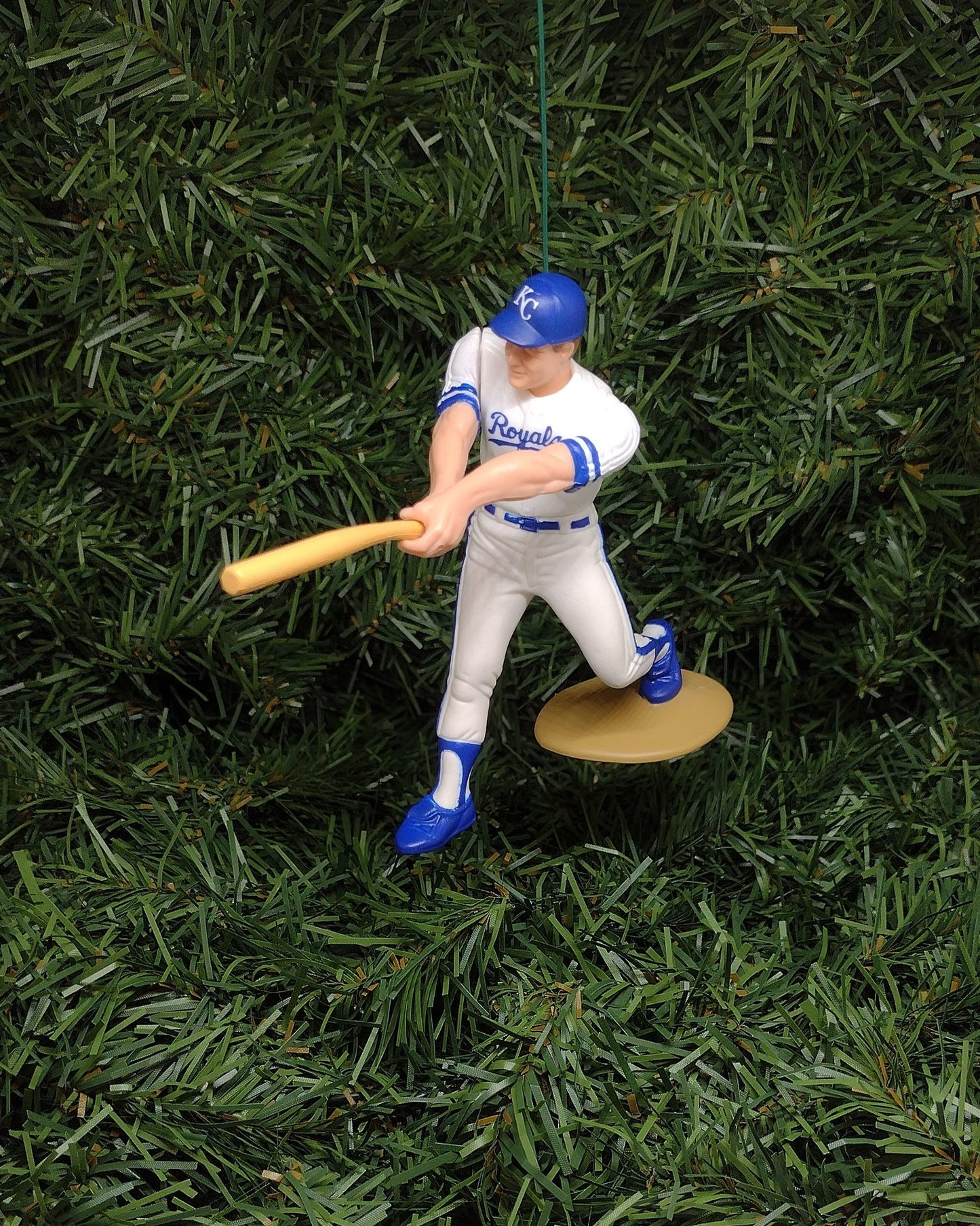 George Brett KANSAS CITY ROYALS Christmas tree ornament mlb baseball xmas figure unique gift idea