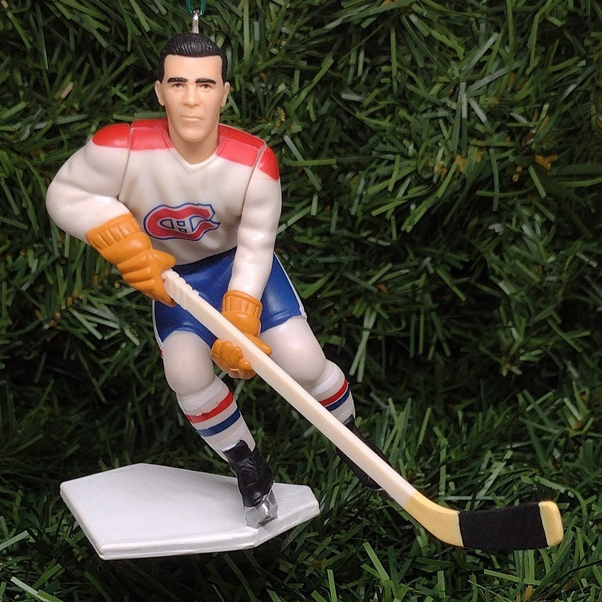 MONTREAL CANADIANS NHL Ornament Maurice "Rocket" Richard 8x Staley Cup Champion Hockey Christmas Gift