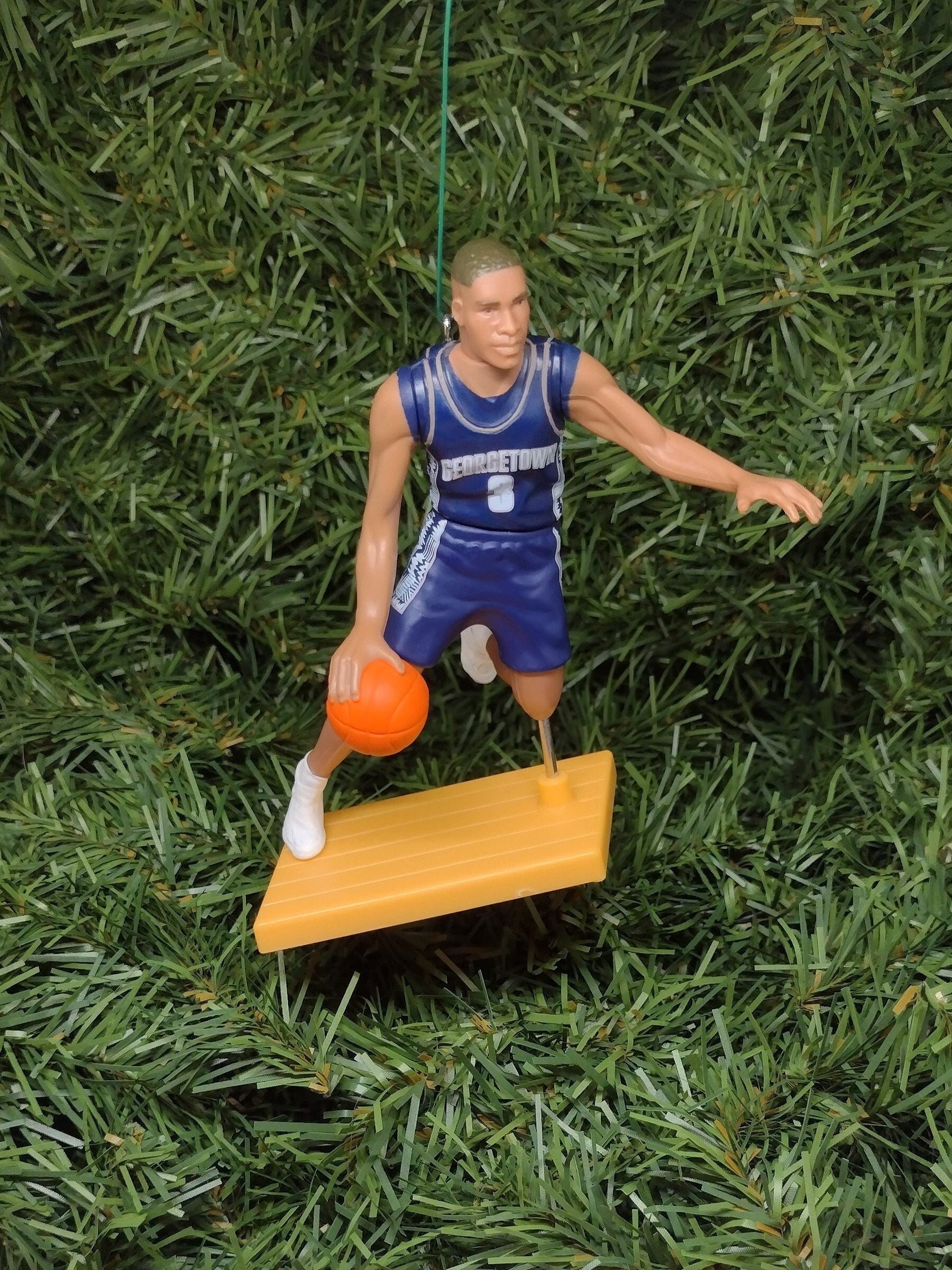 Allen Iverson GEORGETOWN HOYAS Christmas tree ornament xmas ncaa basketball figure unique gift idea Hoya ornaments