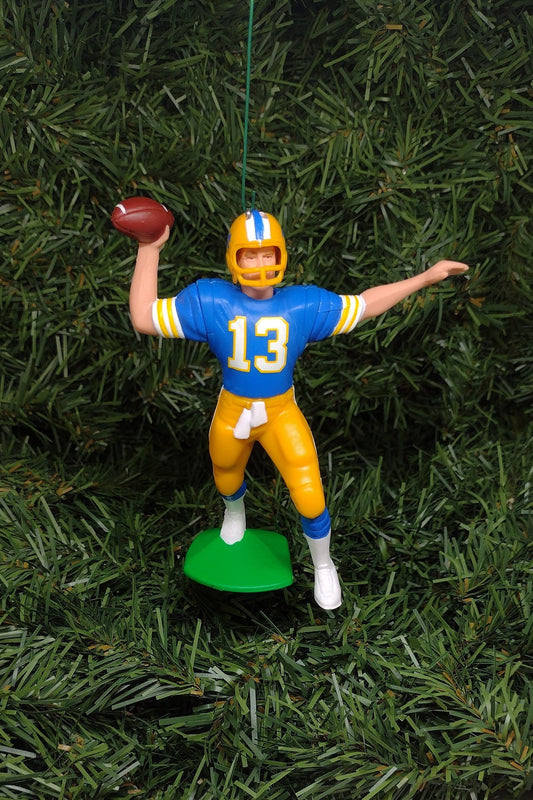 Dan Marino PITT PANTHERS Ornament Christmas tree decoration Pittsburgh NCAA football figure unique xmas gift idea