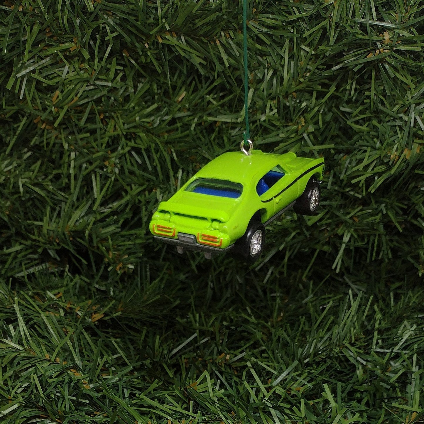 PONTIAC GTO JUDGE 1969 Ornament Christmas Tree Decoration Unique Automotive Xmas Gift Idea Green