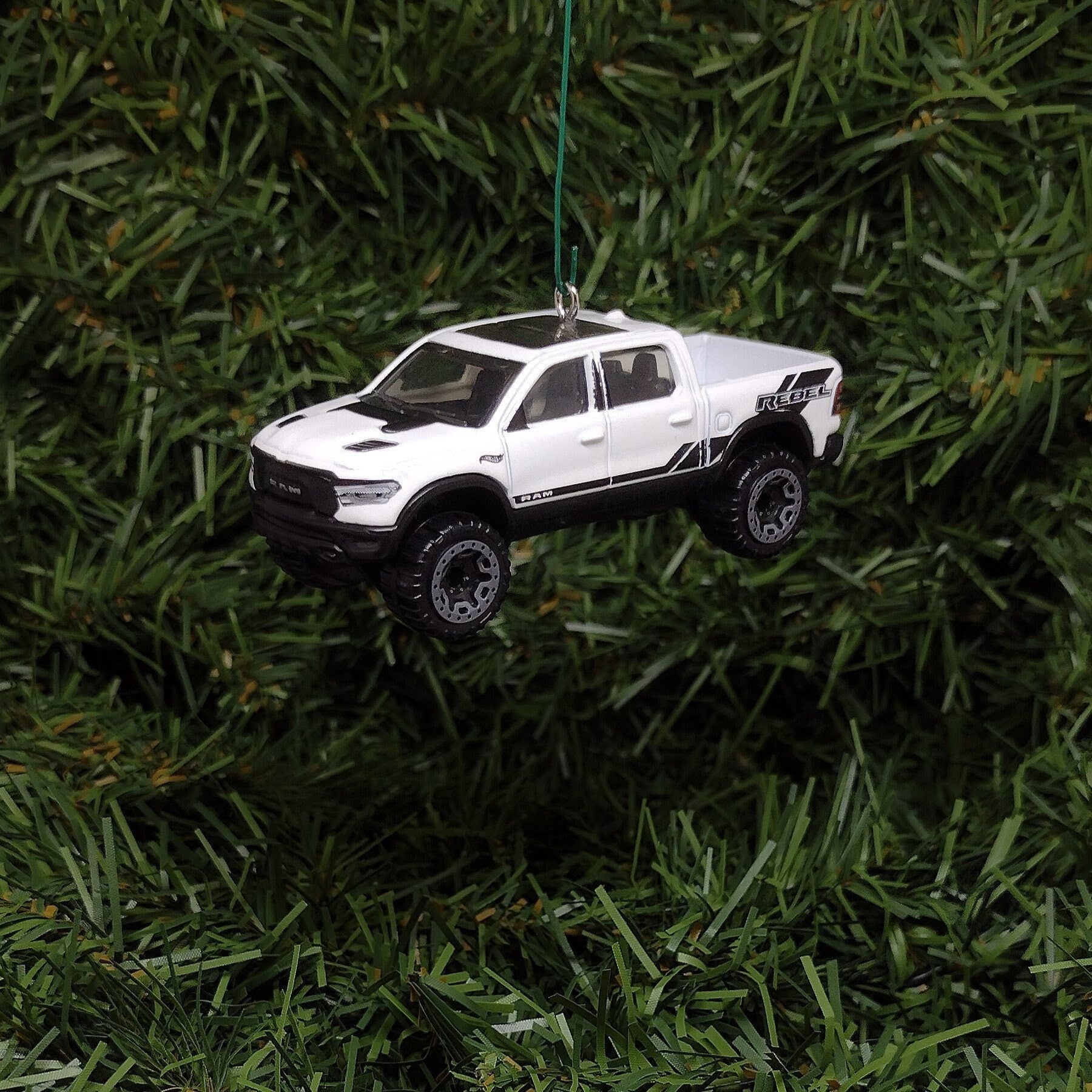 Dodge Ram 1500 Ornament Christmas Gift Idea or Unique Xmas Tree Decoration 2020 Rebel 4x4 Off Road Pickup Truck