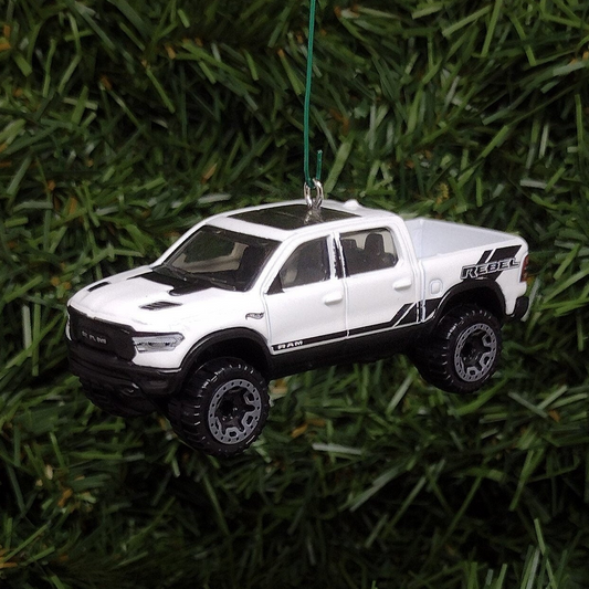 Dodge Ram 1500 Ornament Christmas Gift Idea or Unique Xmas Tree Decoration 2020 Rebel 4x4 Off Road Pickup Truck